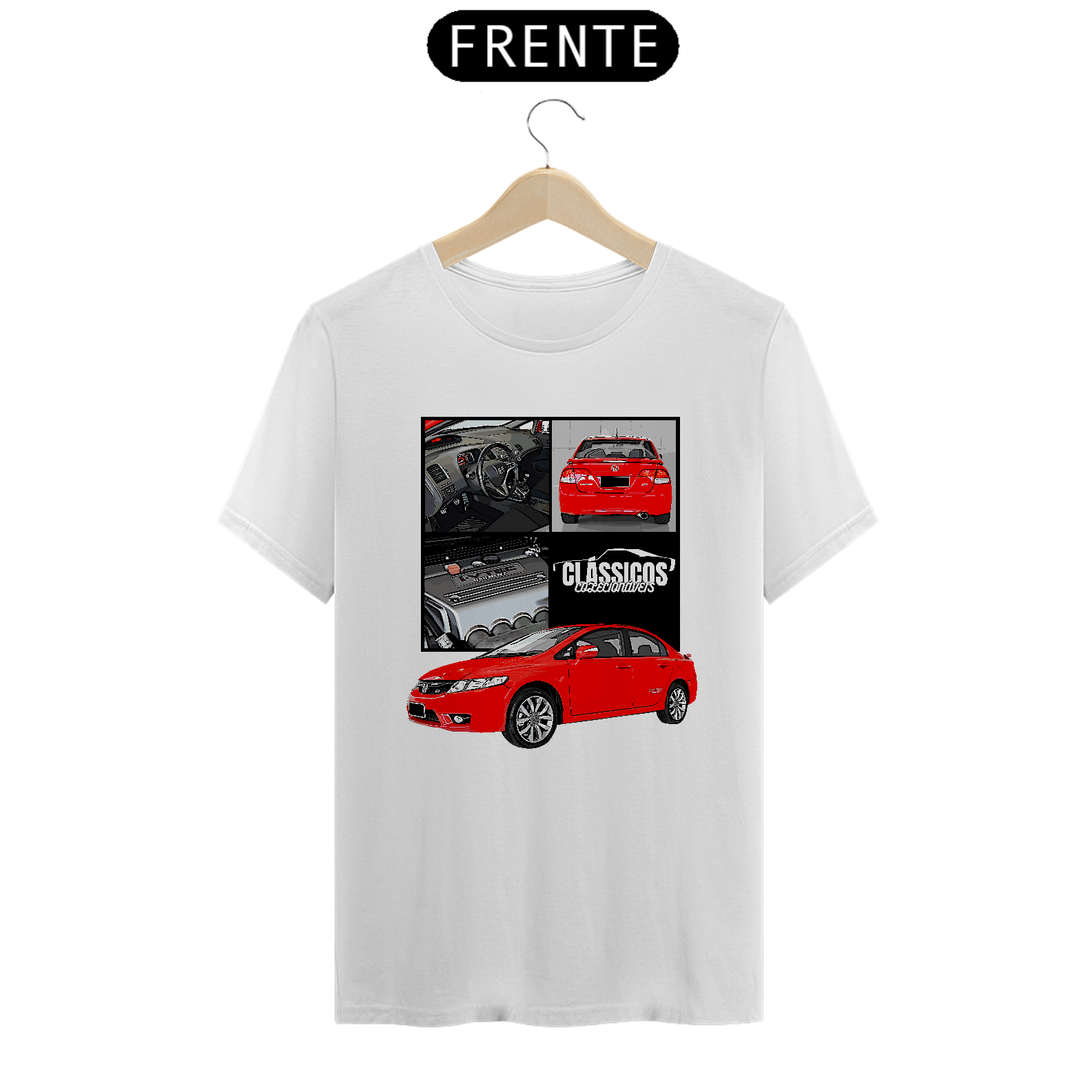 Nome do produto: Camiseta Clássicos Civic SI