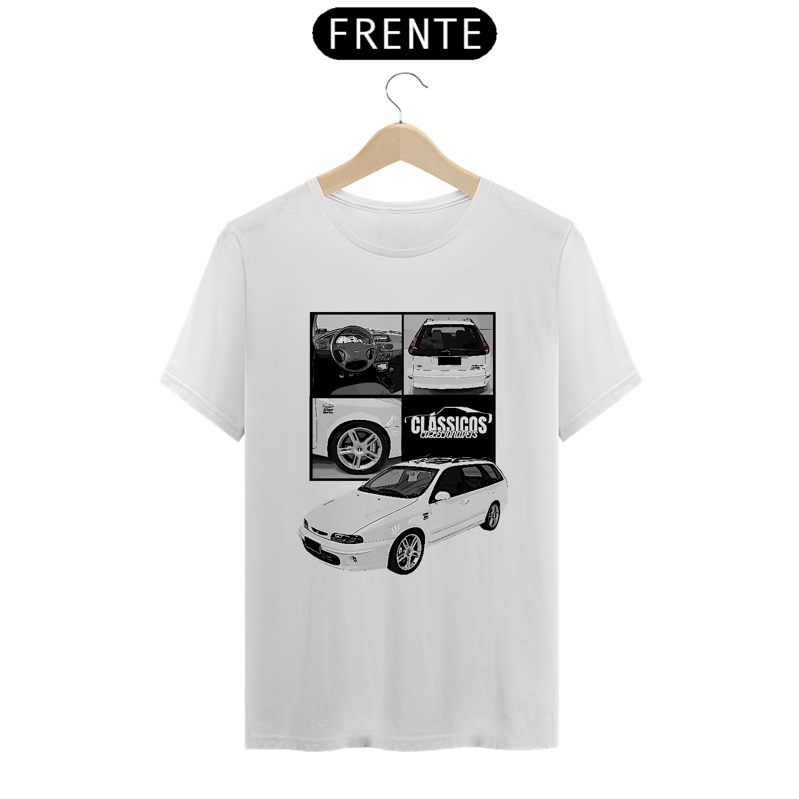 Camiseta Clássicos Fiat Marea Weekend