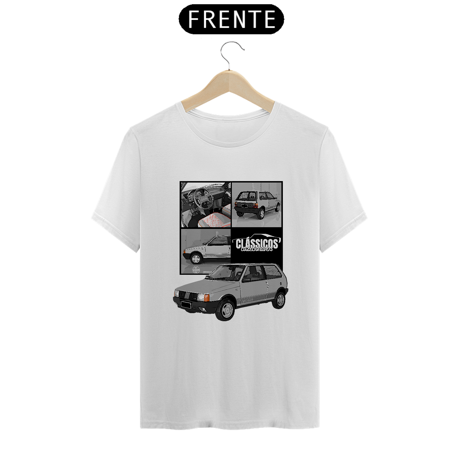 Camiseta Clássicos Fiat Uno R