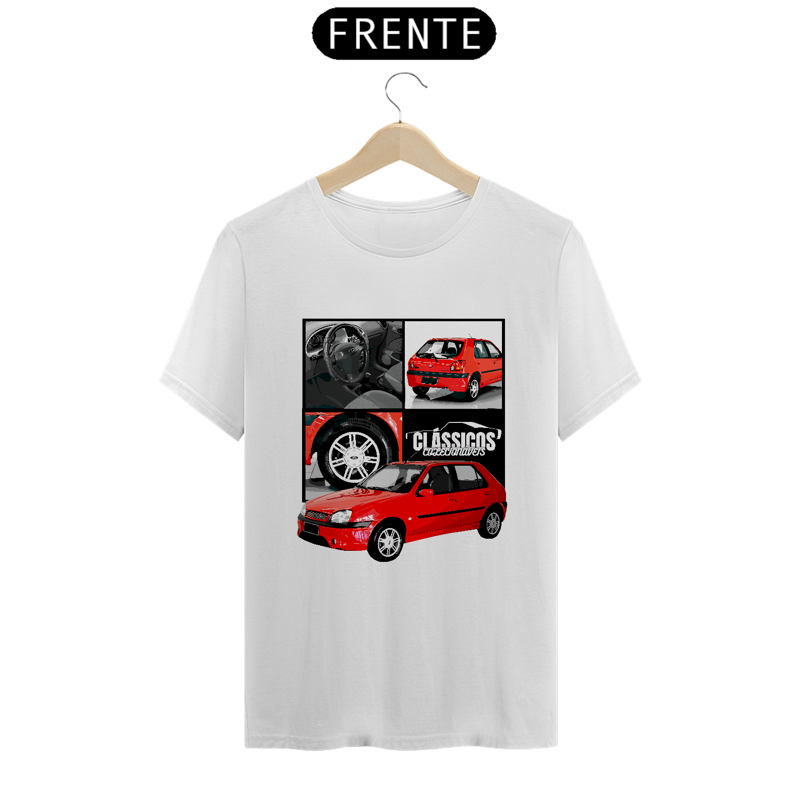 Camiseta Clássicos Ford Fiesta Zetec