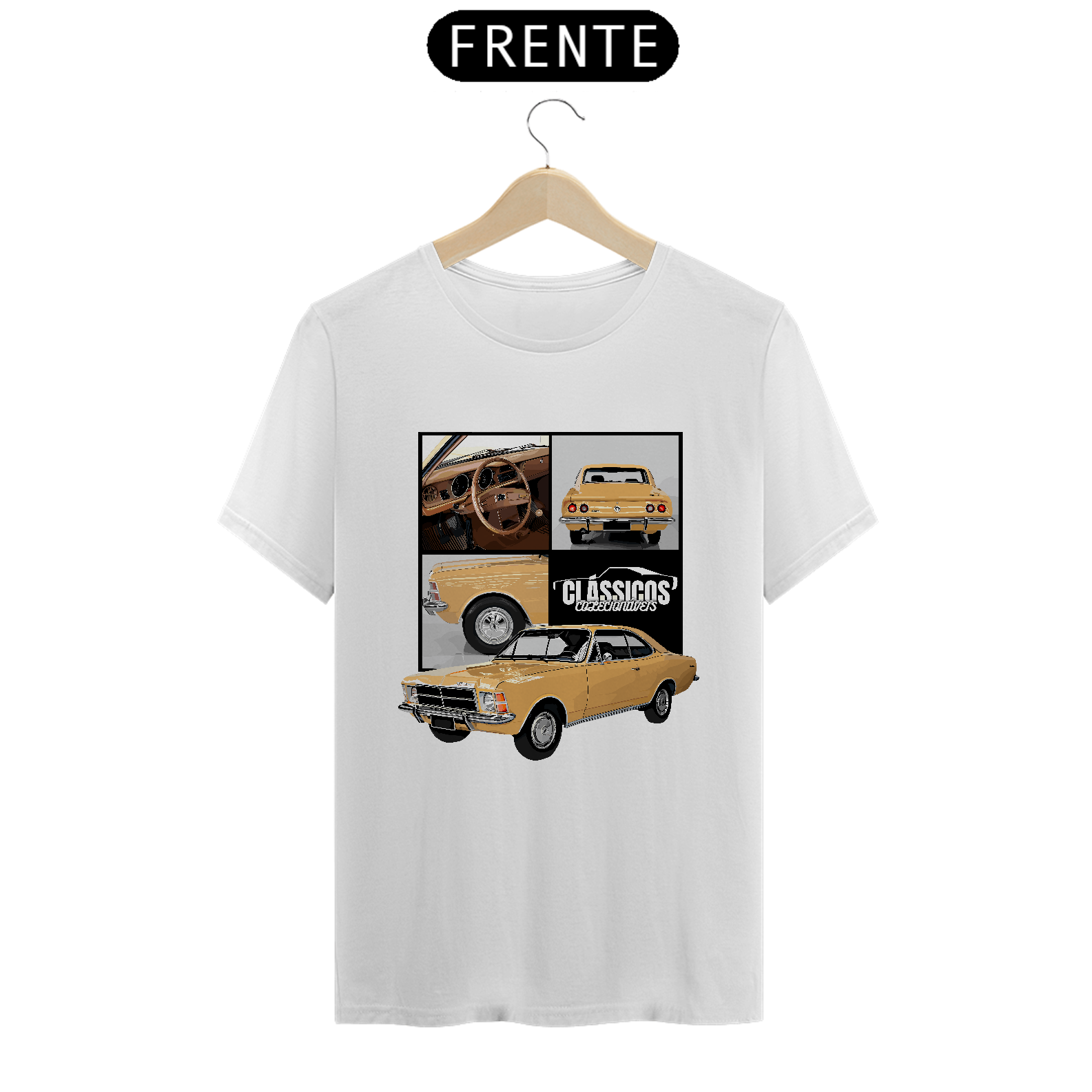 Camiseta Clássicos GM Opala Comodoro 1979