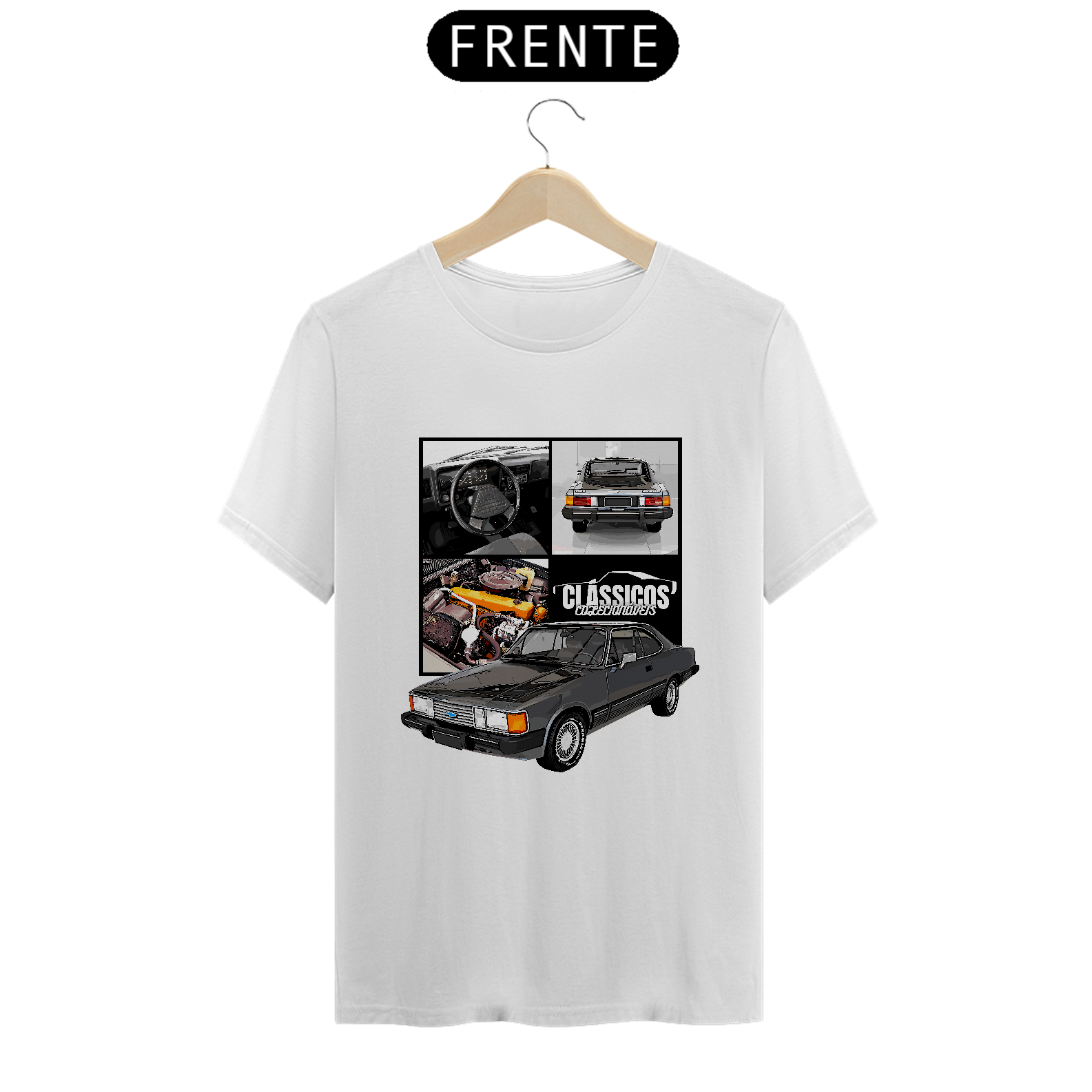 Camiseta Clássicos GM Opala Coupe 1986