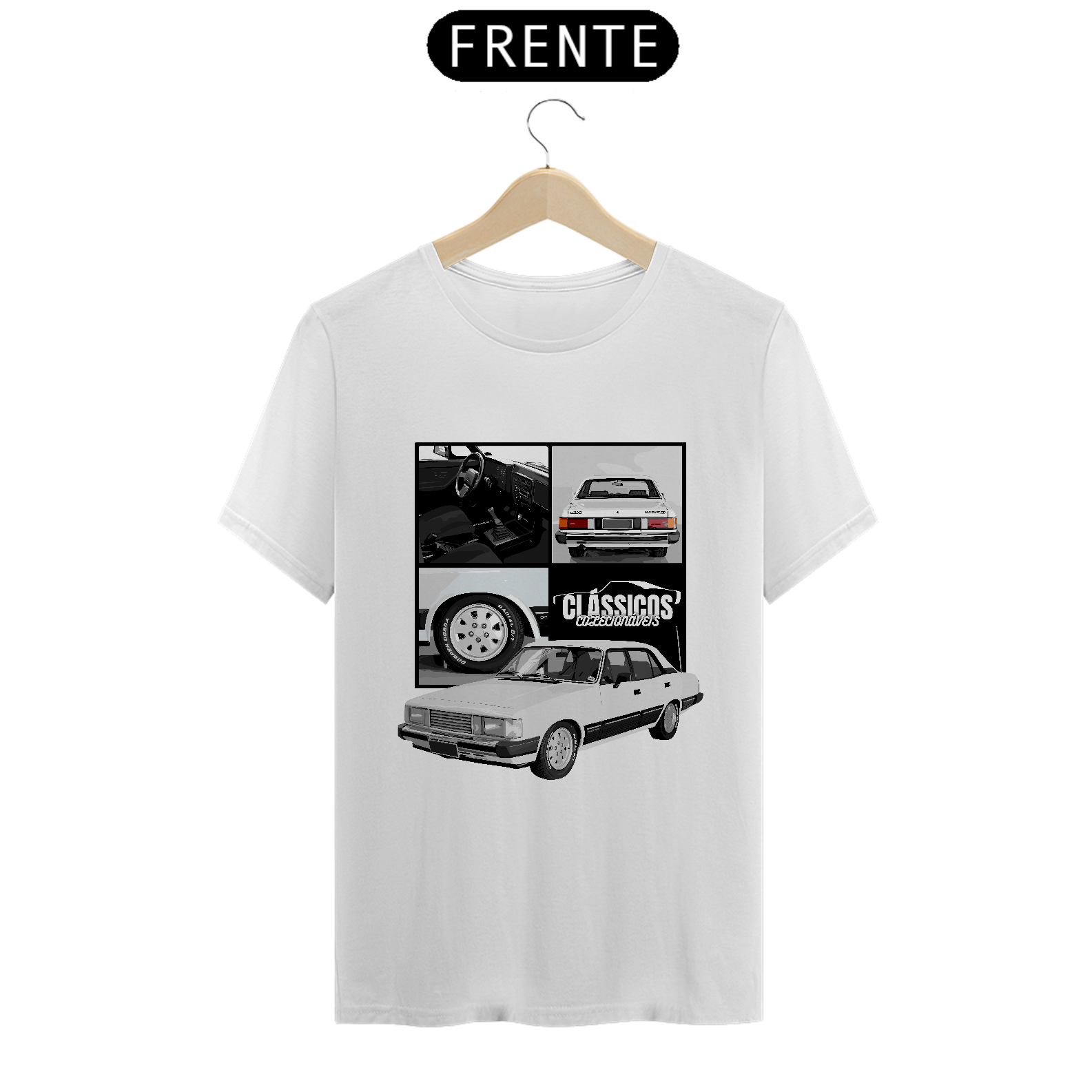 Camiseta Clássicos GM Opala Diplomata 1987