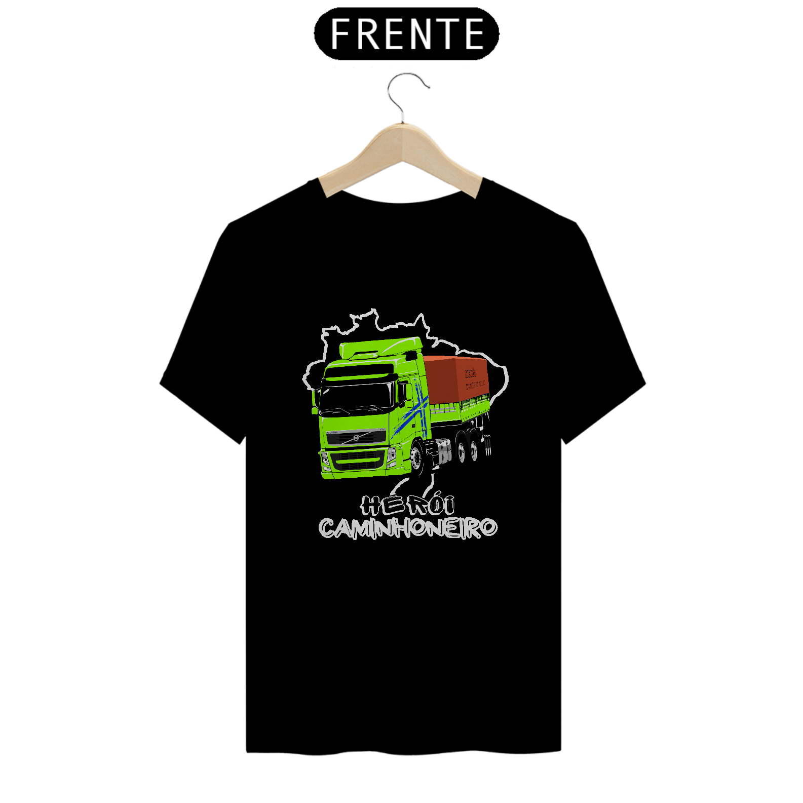 Camiseta Herói Caminhoneiro Volvo FH 12