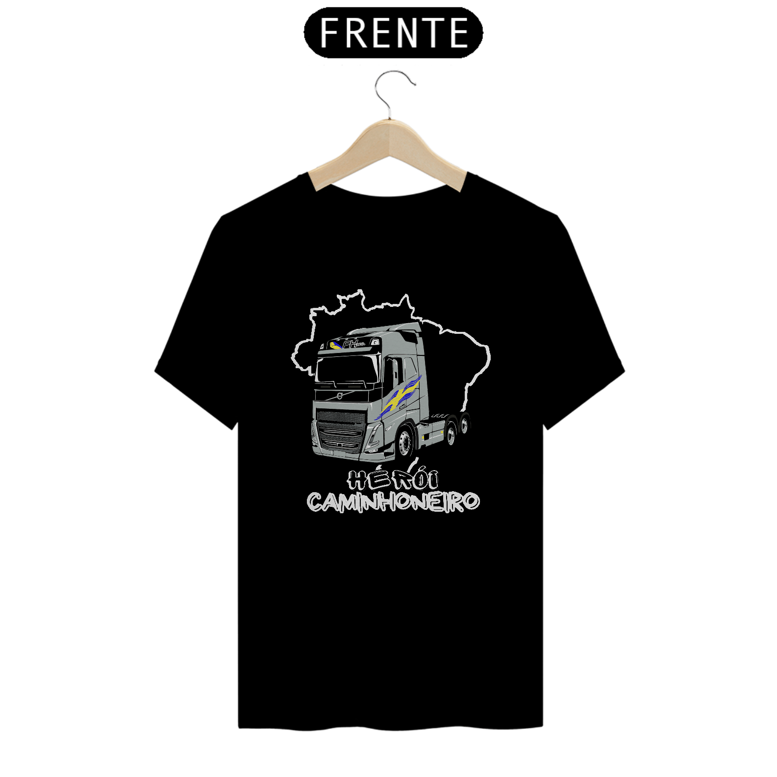 Camiseta Herói Caminhoneiro FH 16