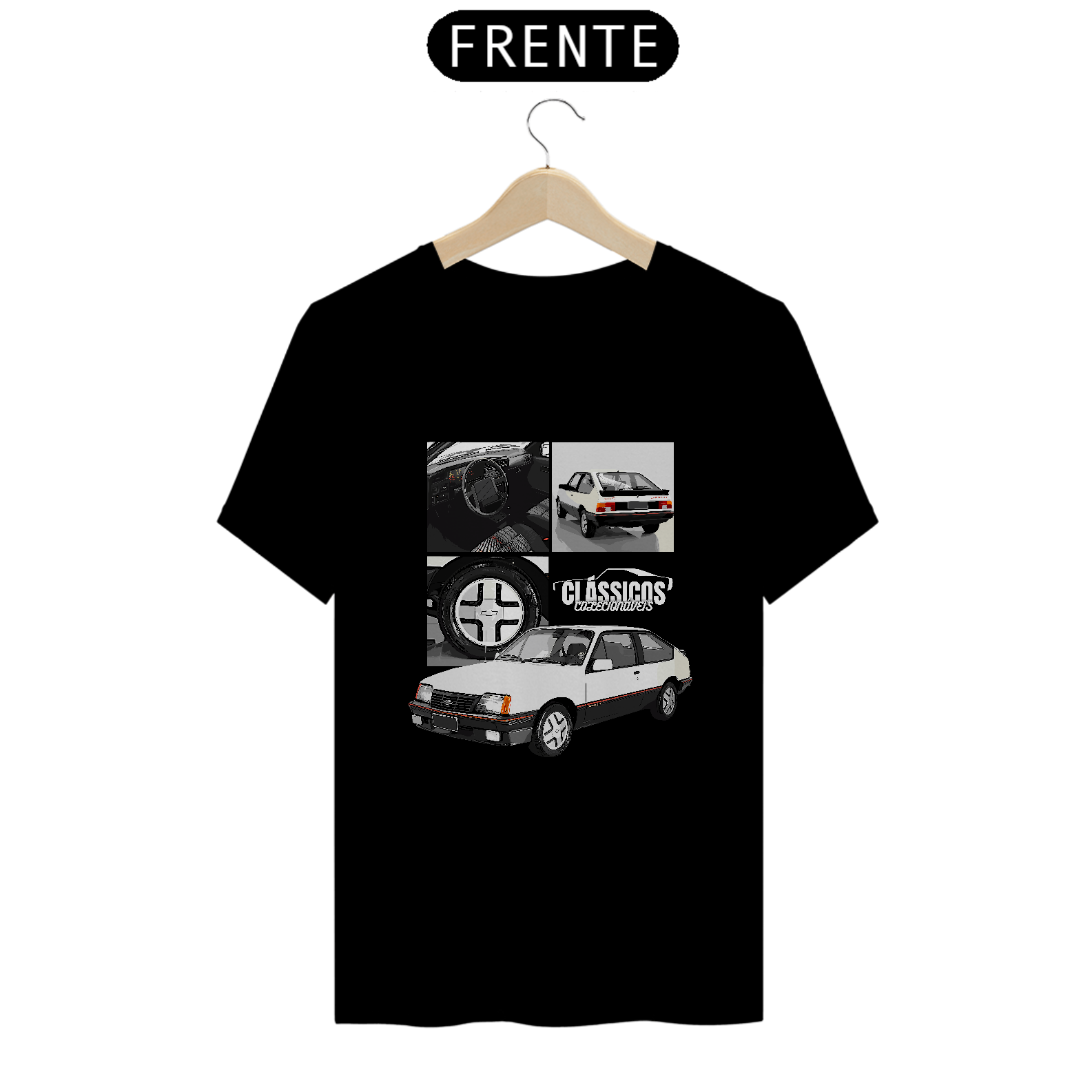 Camiseta Clássicos GM Monza Hatch