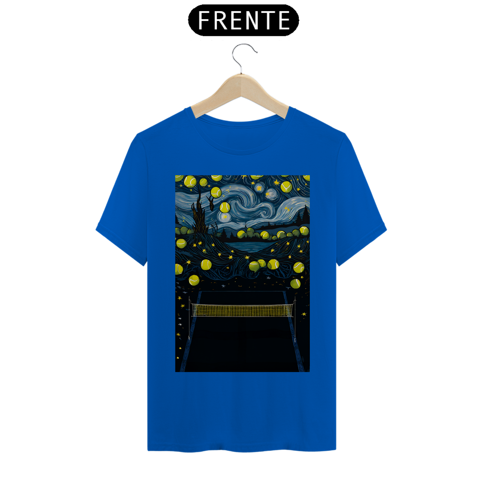 Nome do produto: Camisa 100% Algodão - Starry Night 2
