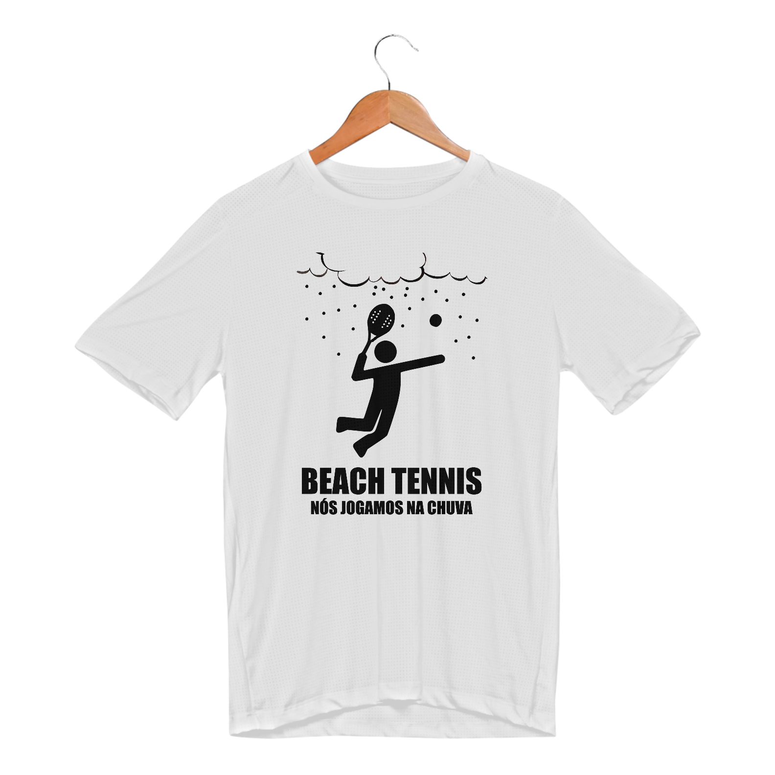 Nome do produto: Camisa Dry UV - Jogamos na Chuva (Preto)