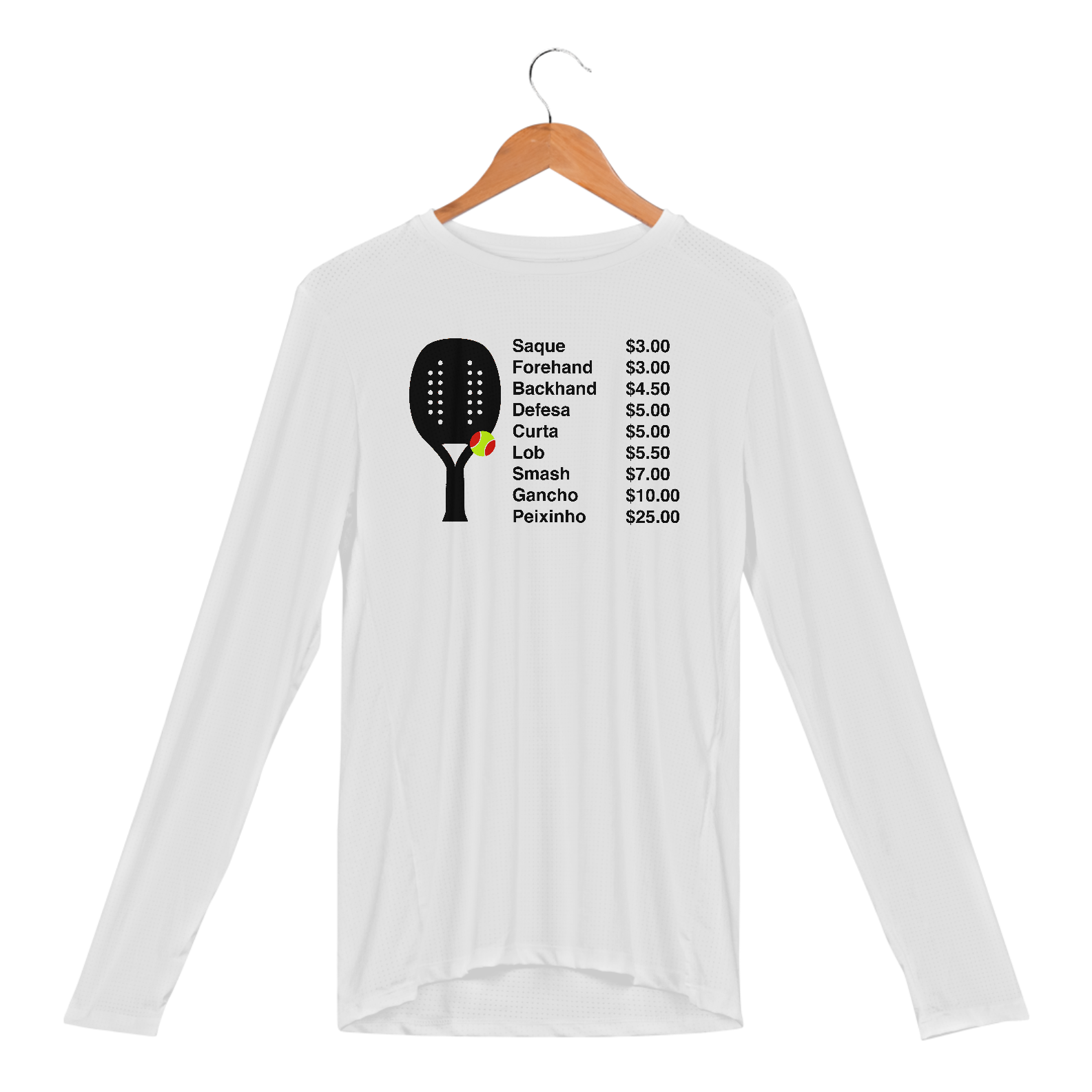 Nome do produto: Manca Longa Dry UV - Cardápio