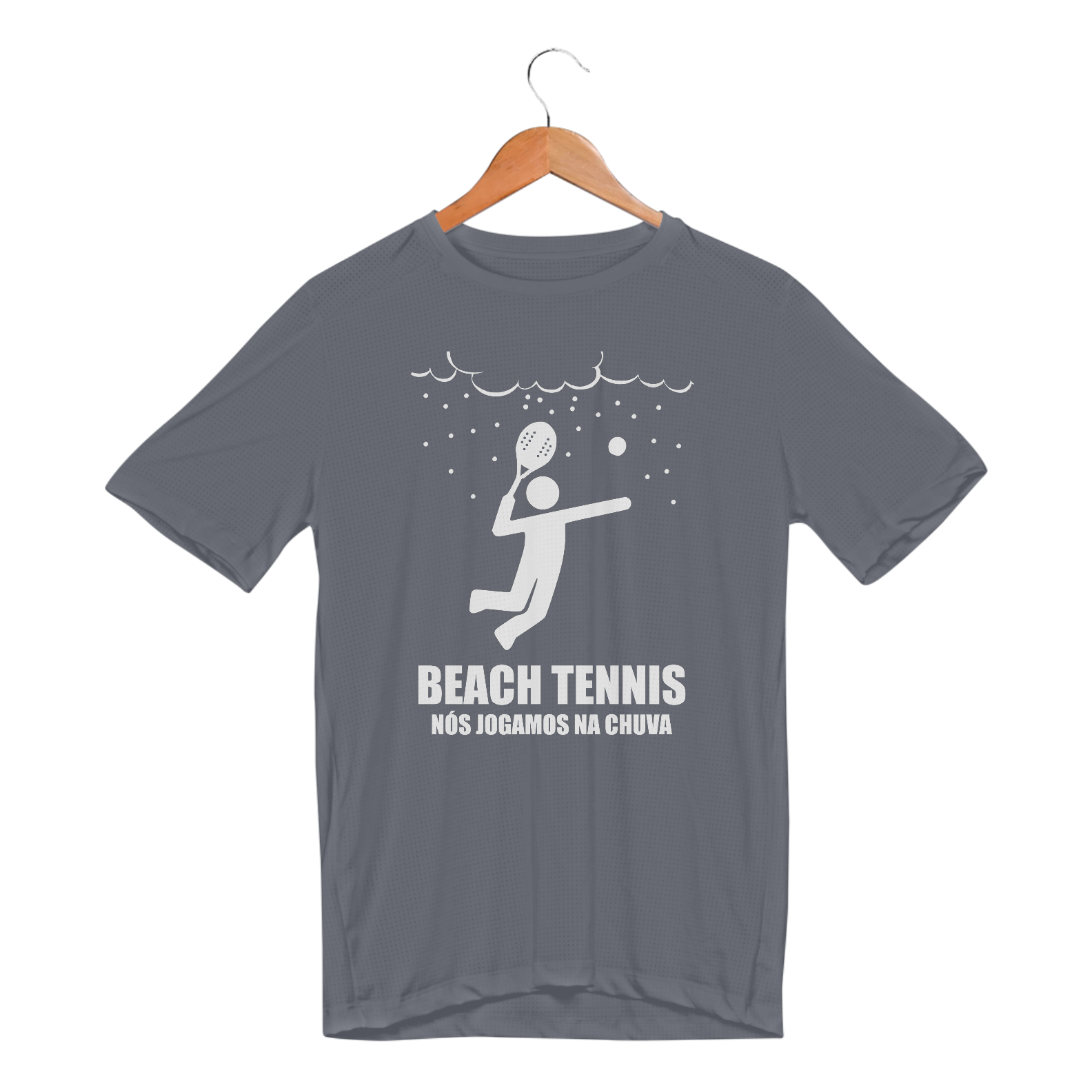 Nome do produto: Camisa Dry UV - Jogamos na Chuva (Branco)