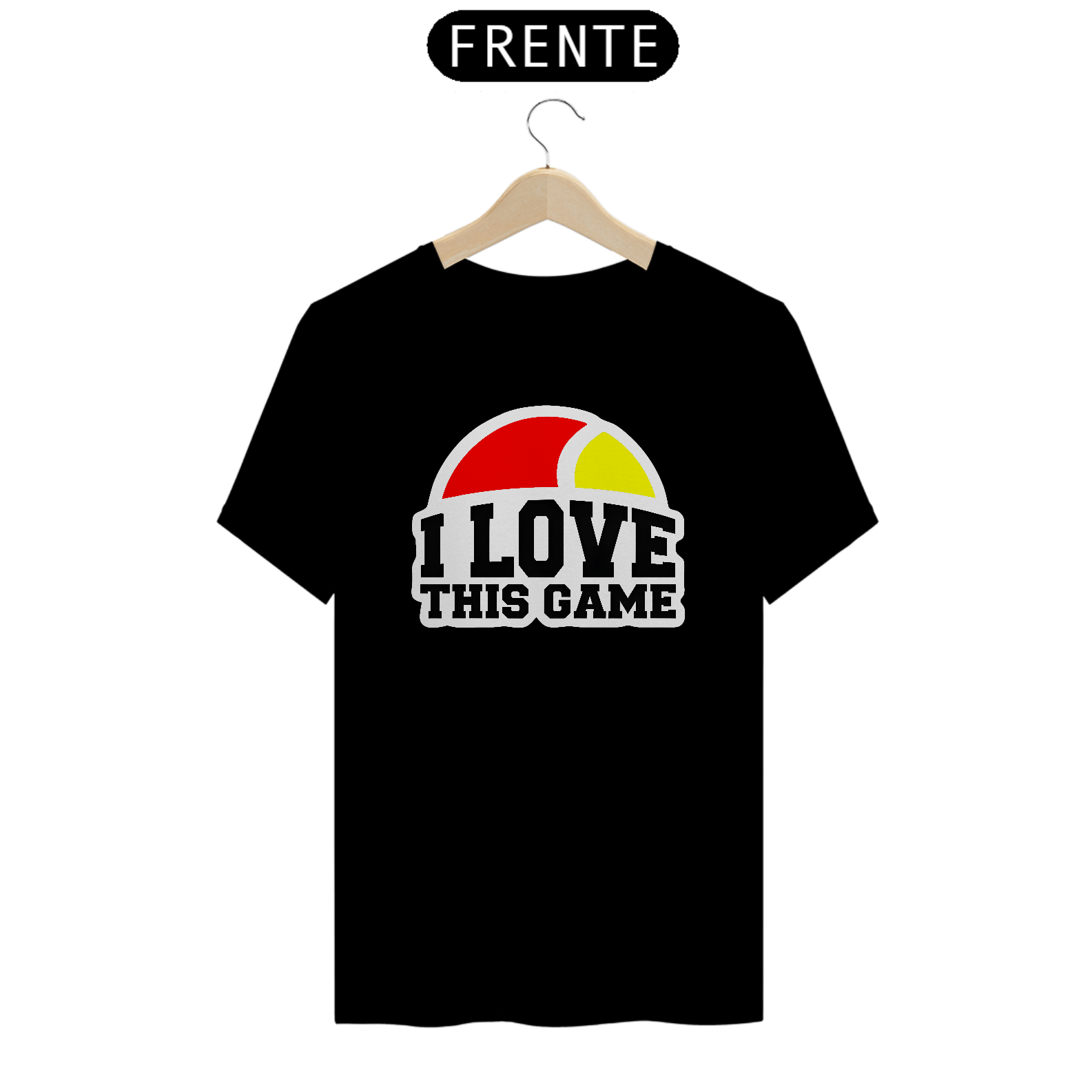 Nome do produto: Camisa 100% Algodão - I Love This Game 1