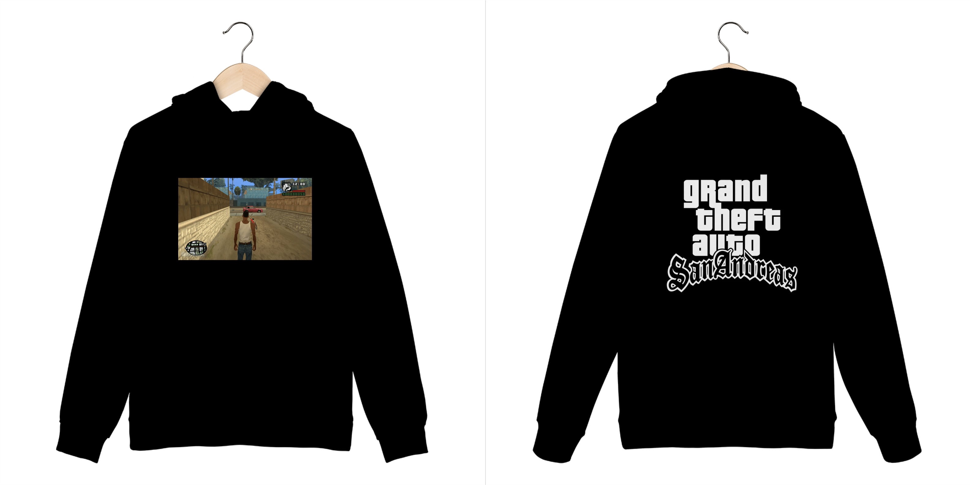 Nome do produto: moleton canguru gta san andreas