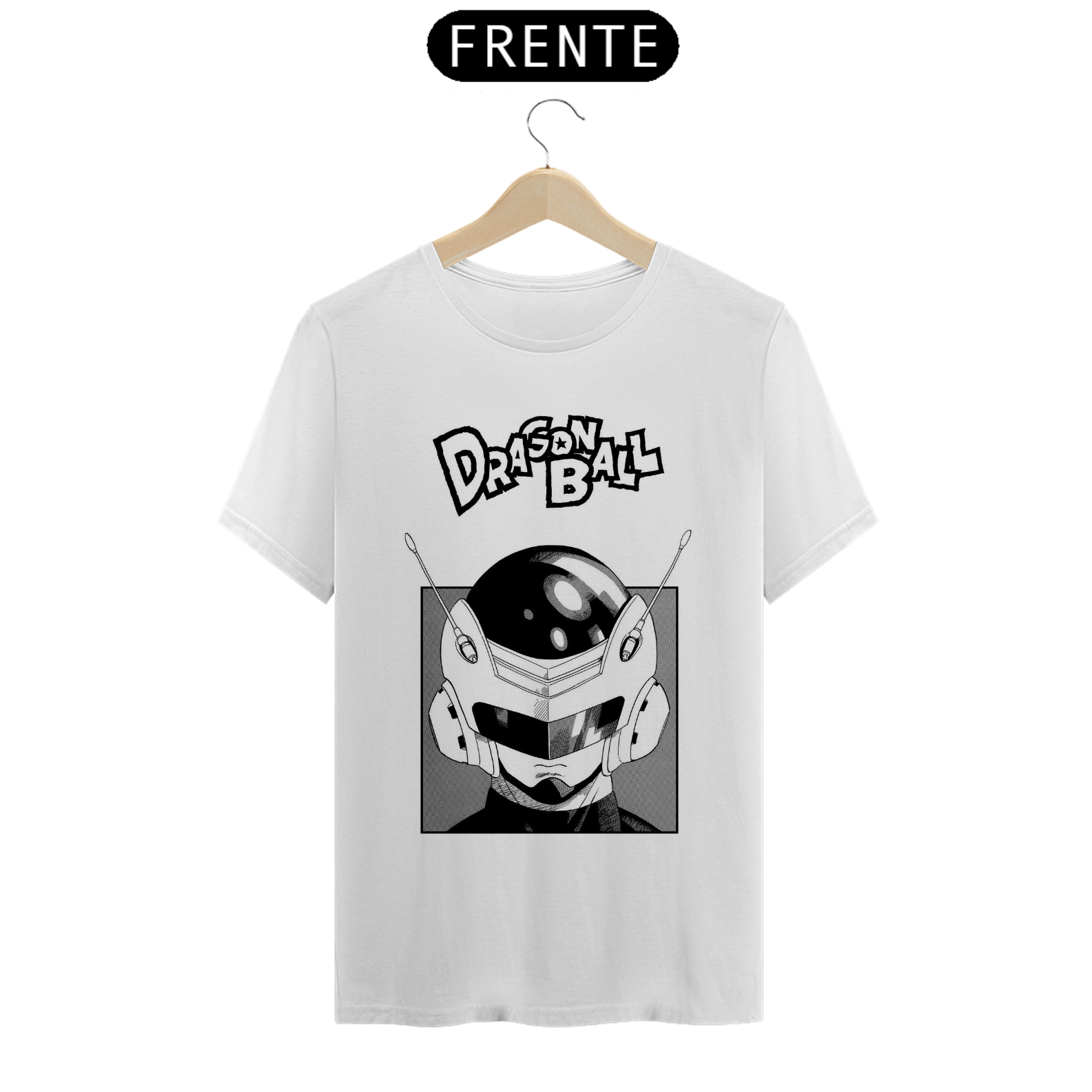 Nome do produto: Coleção de Camisetas Dragon Ball  (Camiseta Branca) 