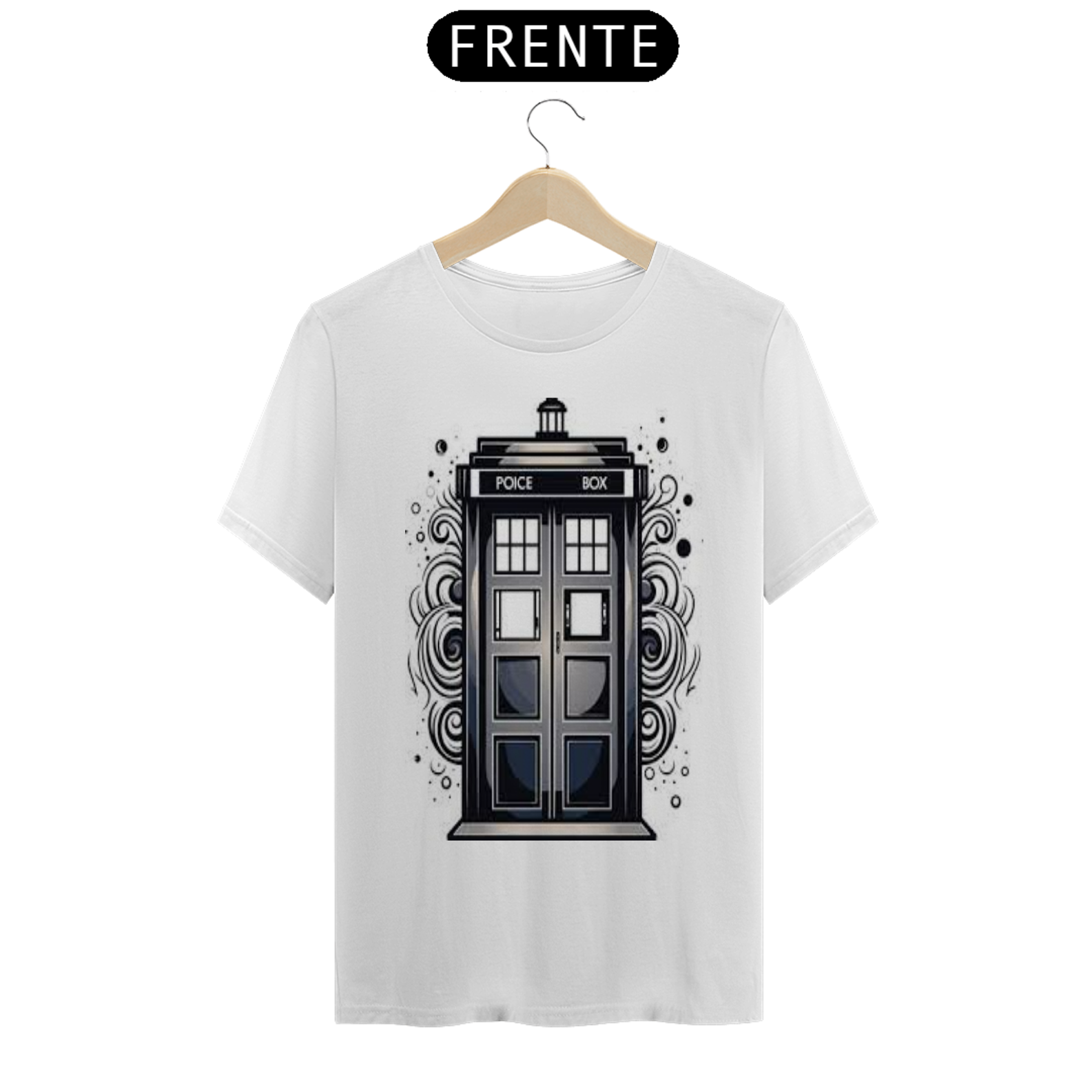 Nome do produto: Coleção de Camisetas Filmes e Séries - Doctor Who - T.A.R.D.S