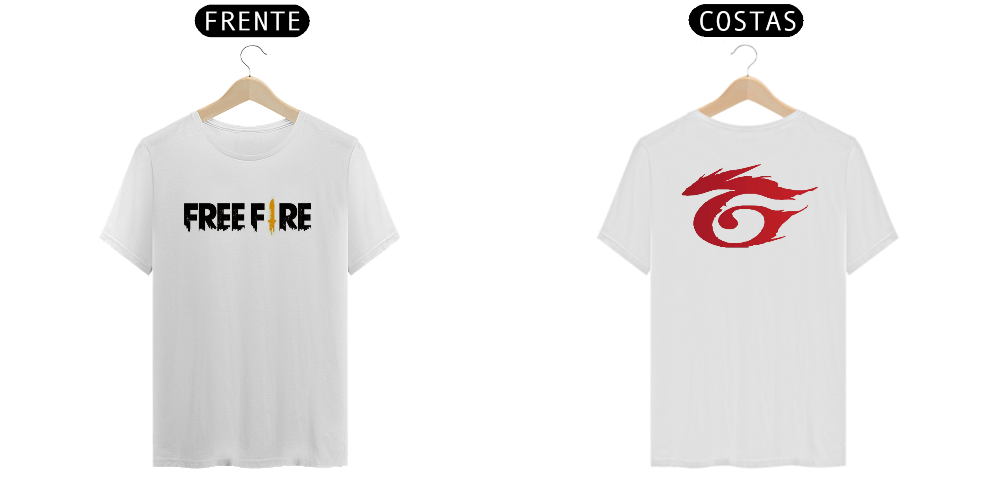 Nome do produto: Coleção Gamers - FREEFIRE - logo Garena