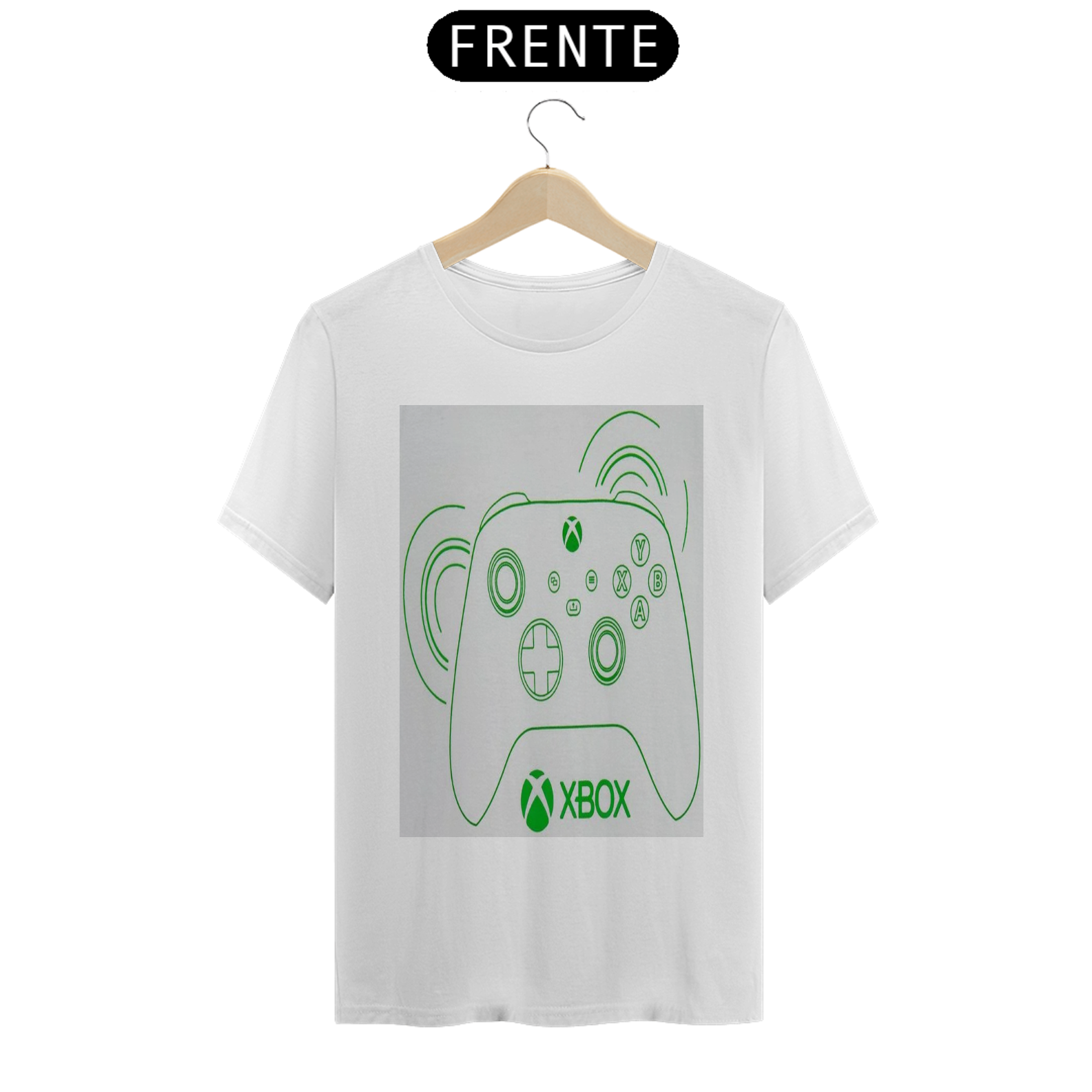 Nome do produto: Coleção de Camisetas Gamers - Controle XBox 