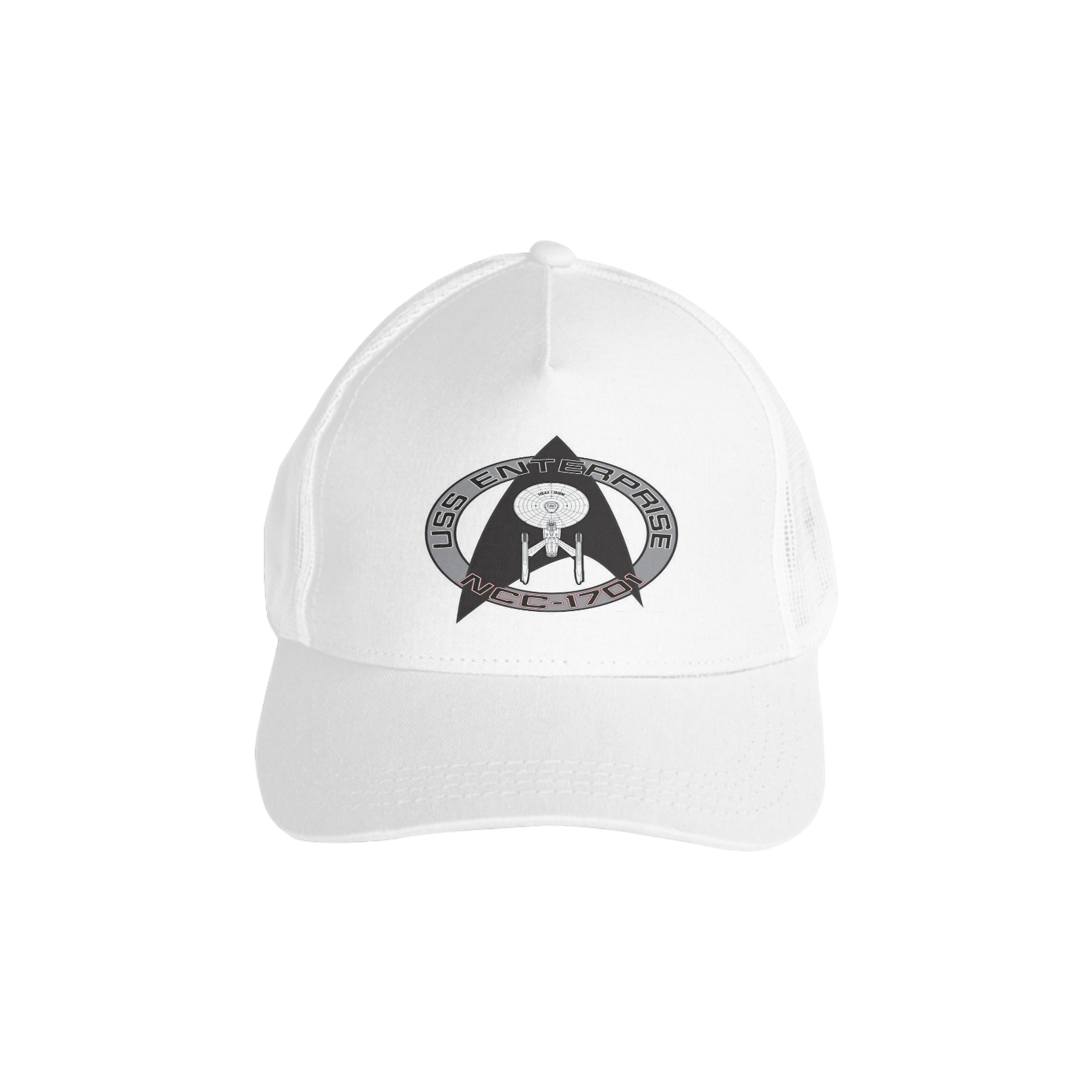 Nome do produto: BONÉ STAR TREK NCC - 1701 - U.S.S. ENTERPRISE