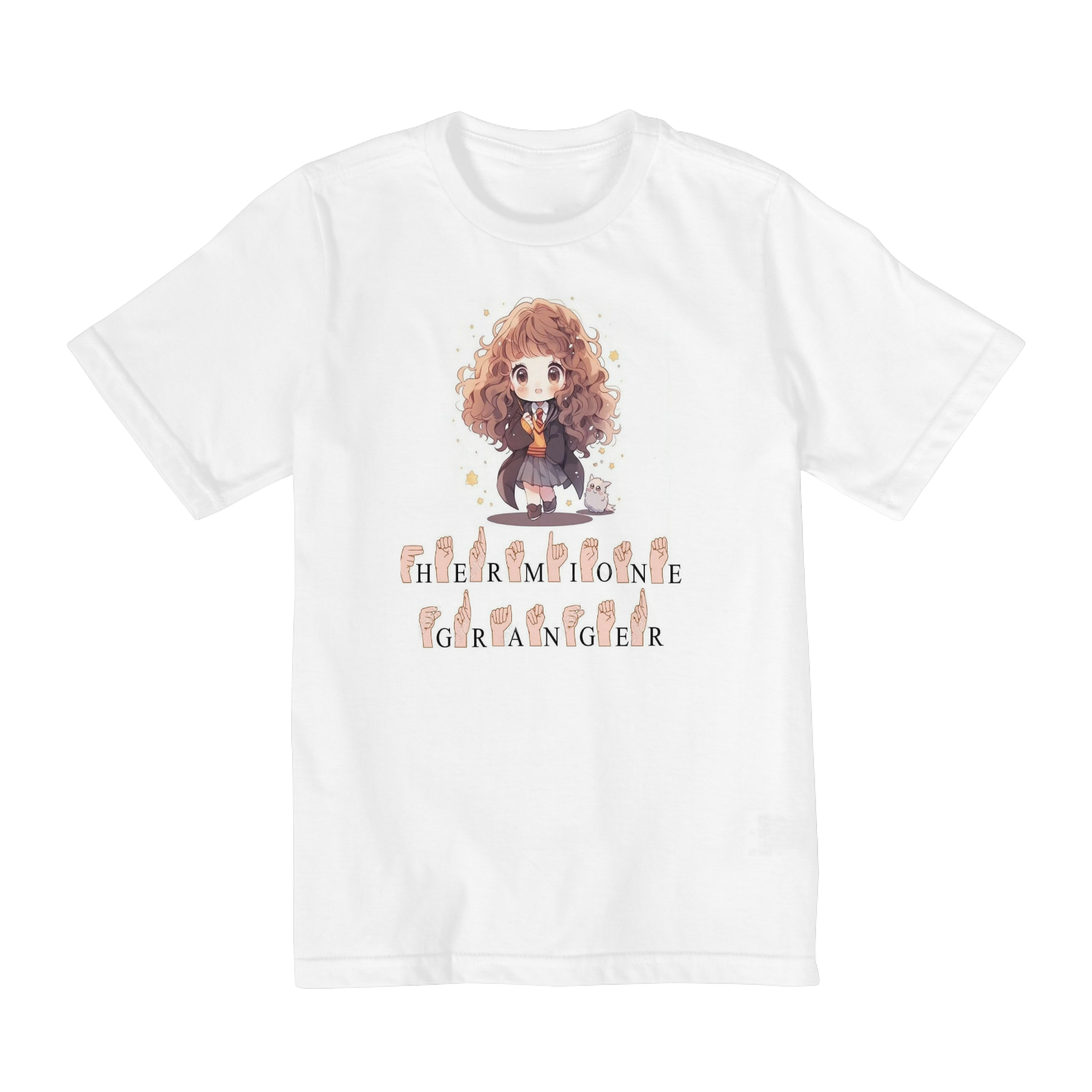 Nome do produto: Coleção Camisetas Filmes e Séries: Harry Potter Infantil - Hermione Granger