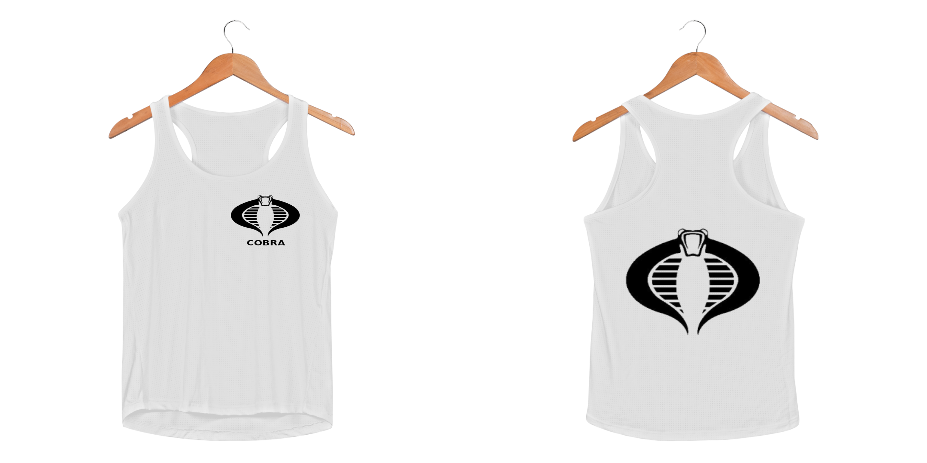 Nome do produto: Coleção de Camisetas Filmes e Séries - Regata Feminina Sport G.I. Joe: Cobra