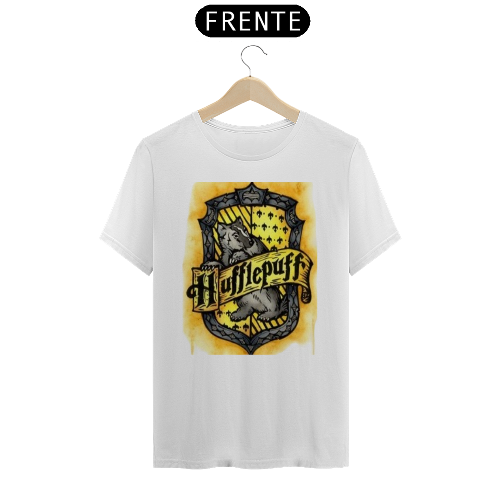 Nome do produto: Coleção de Camisetas Filmes e Séries - Harry Potter - Hufflepuff