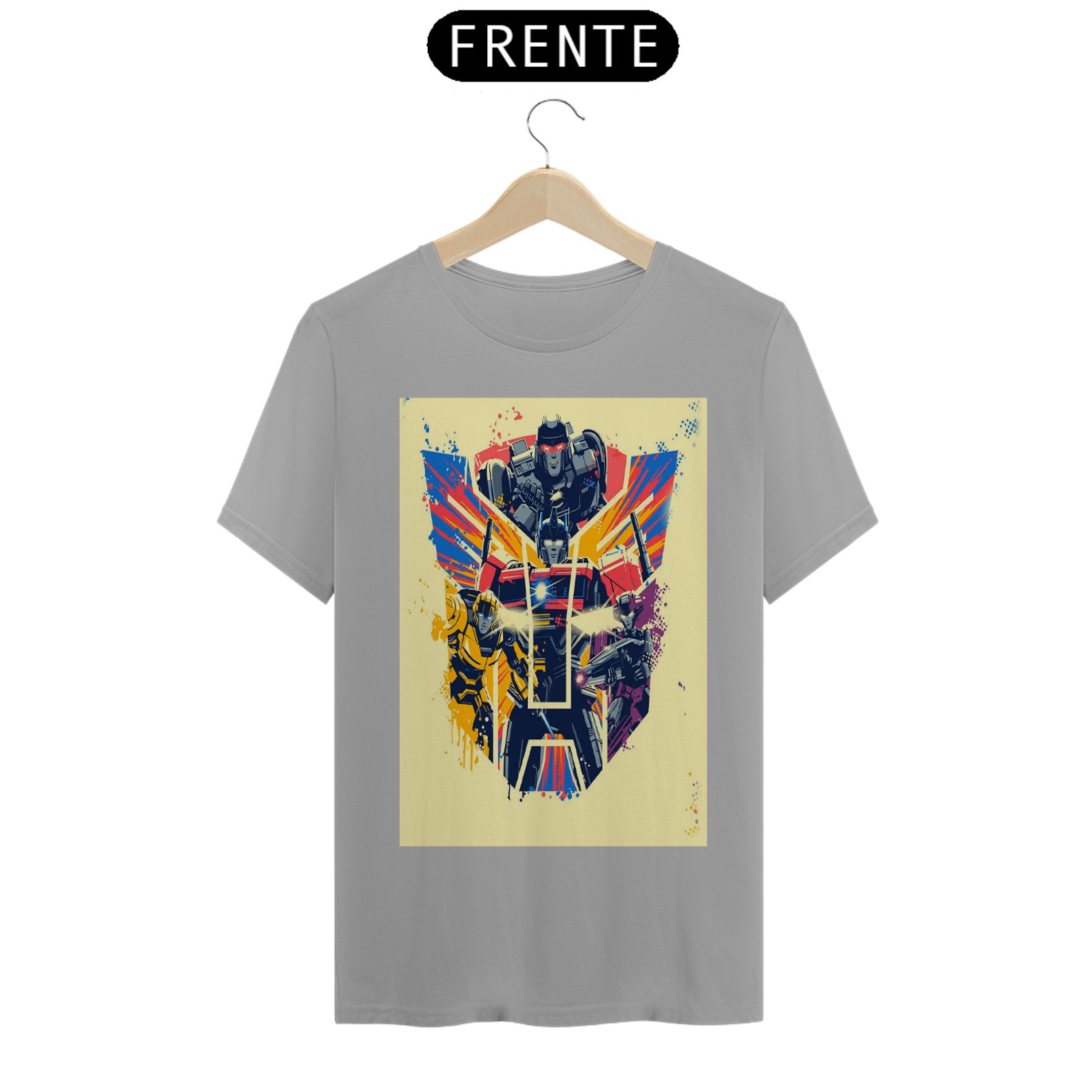 Nome do produto: Coleção de Camisetas Filmes e Séries - Transformers: Escolha Sua Facção 