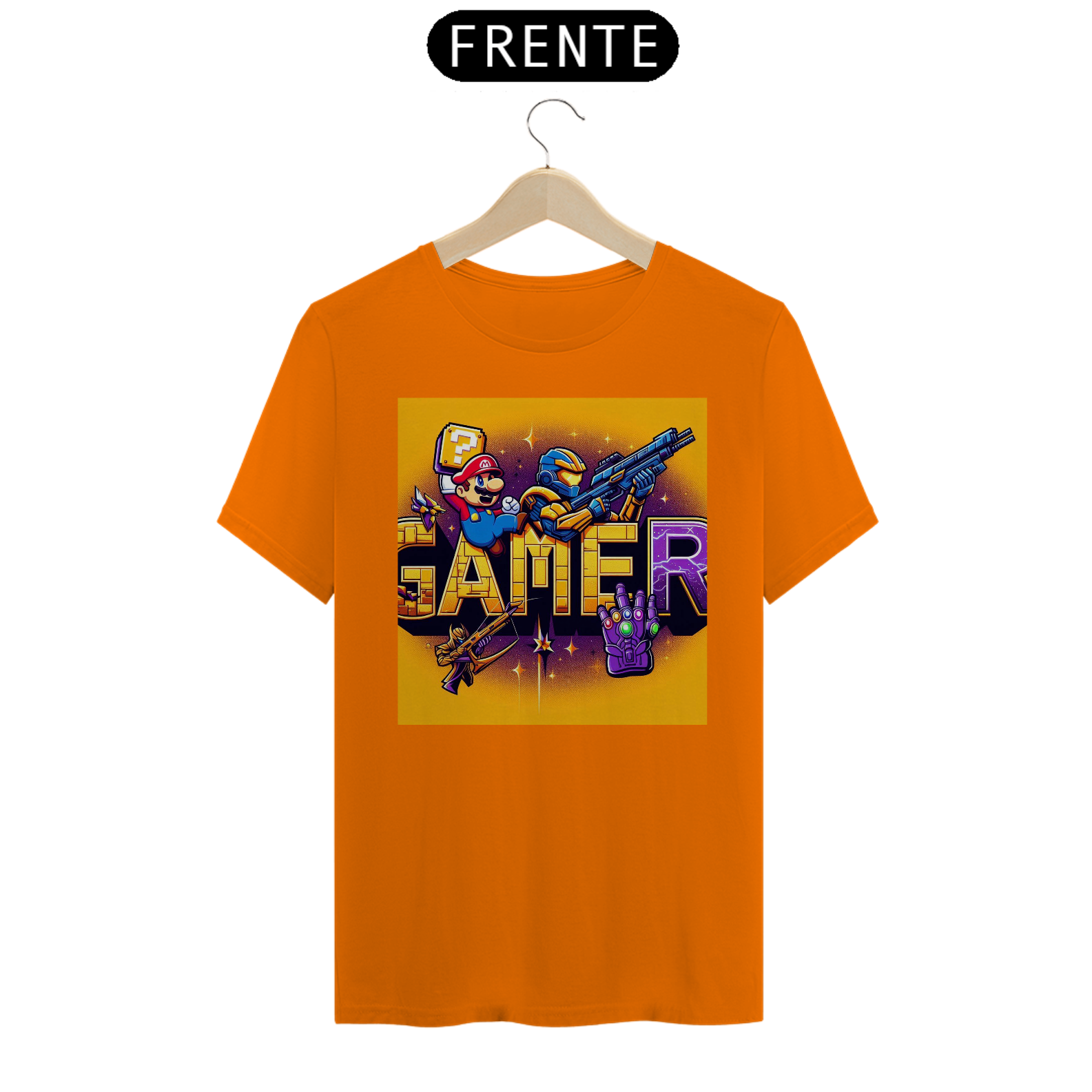Nome do produto: Coleção de Camisetas Gamers - Gamer