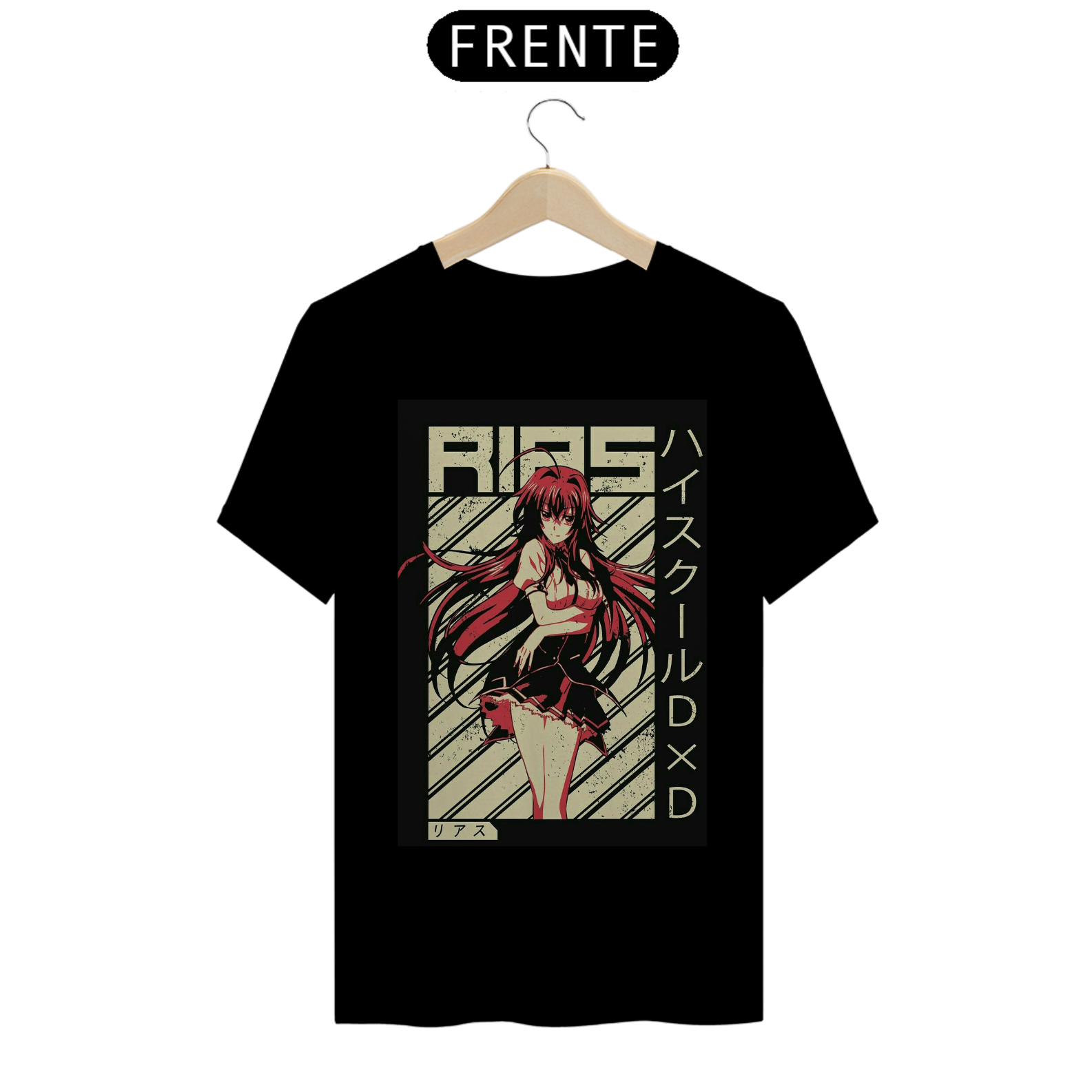 Nome do produto: Coleção de Camisetas Animes Variados - Rias Gremory (Camiseta varias cores)