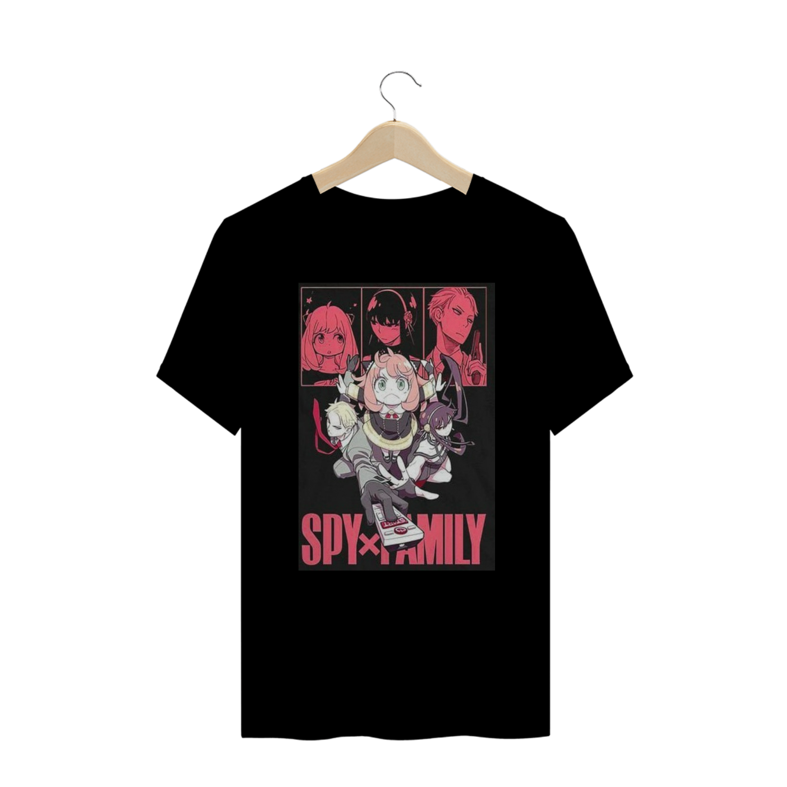 Nome do produto: Coleção de Camisetas Spy X Family - Família Forger