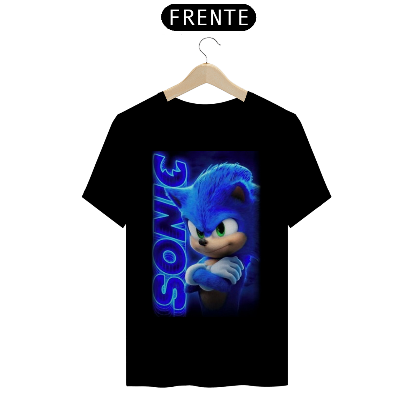 Nome do produto: Coleção de Camisetas Filmes e Séries - Sonic