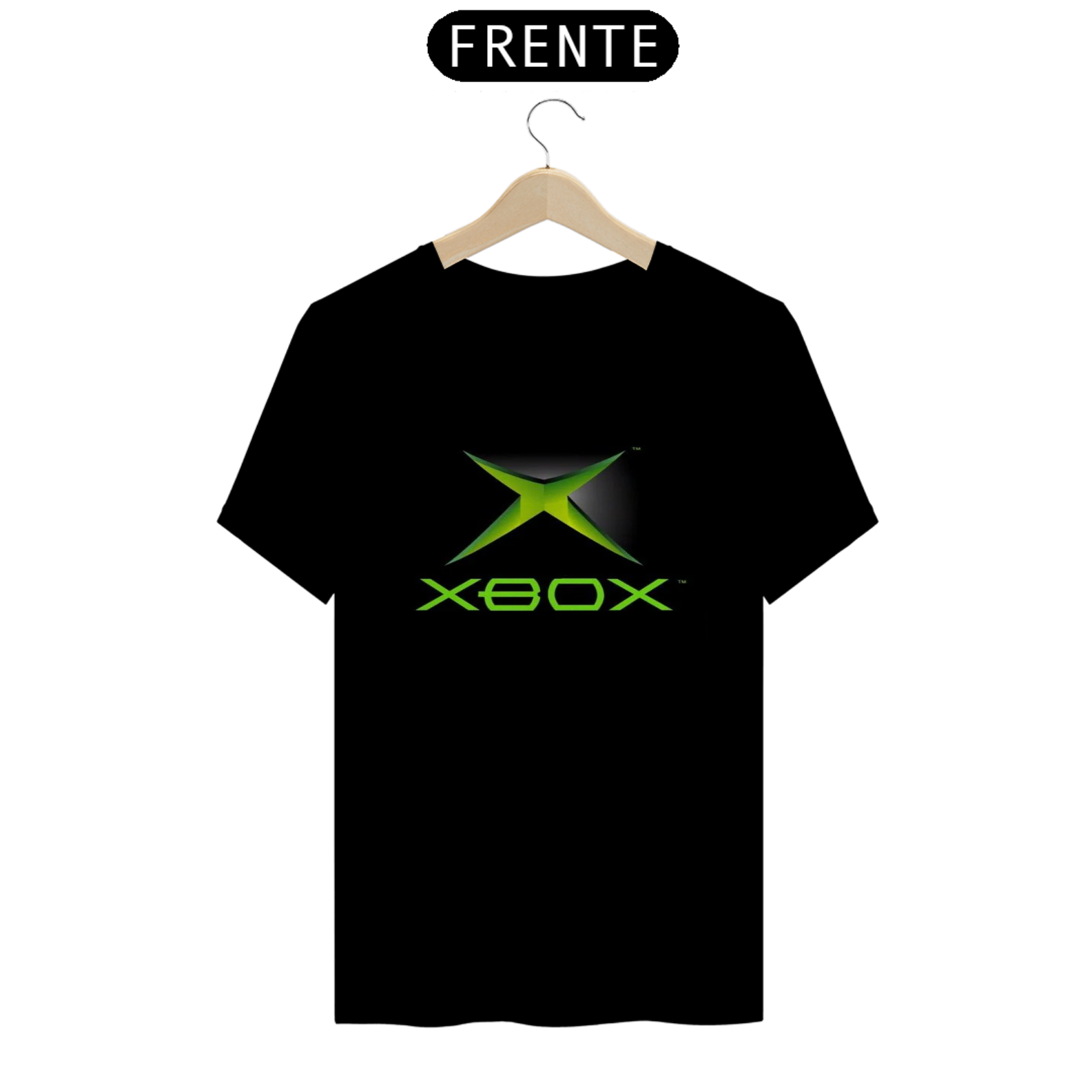 Nome do produto: Coleção de Camisetas Gamers - Logo Modificado X-Box