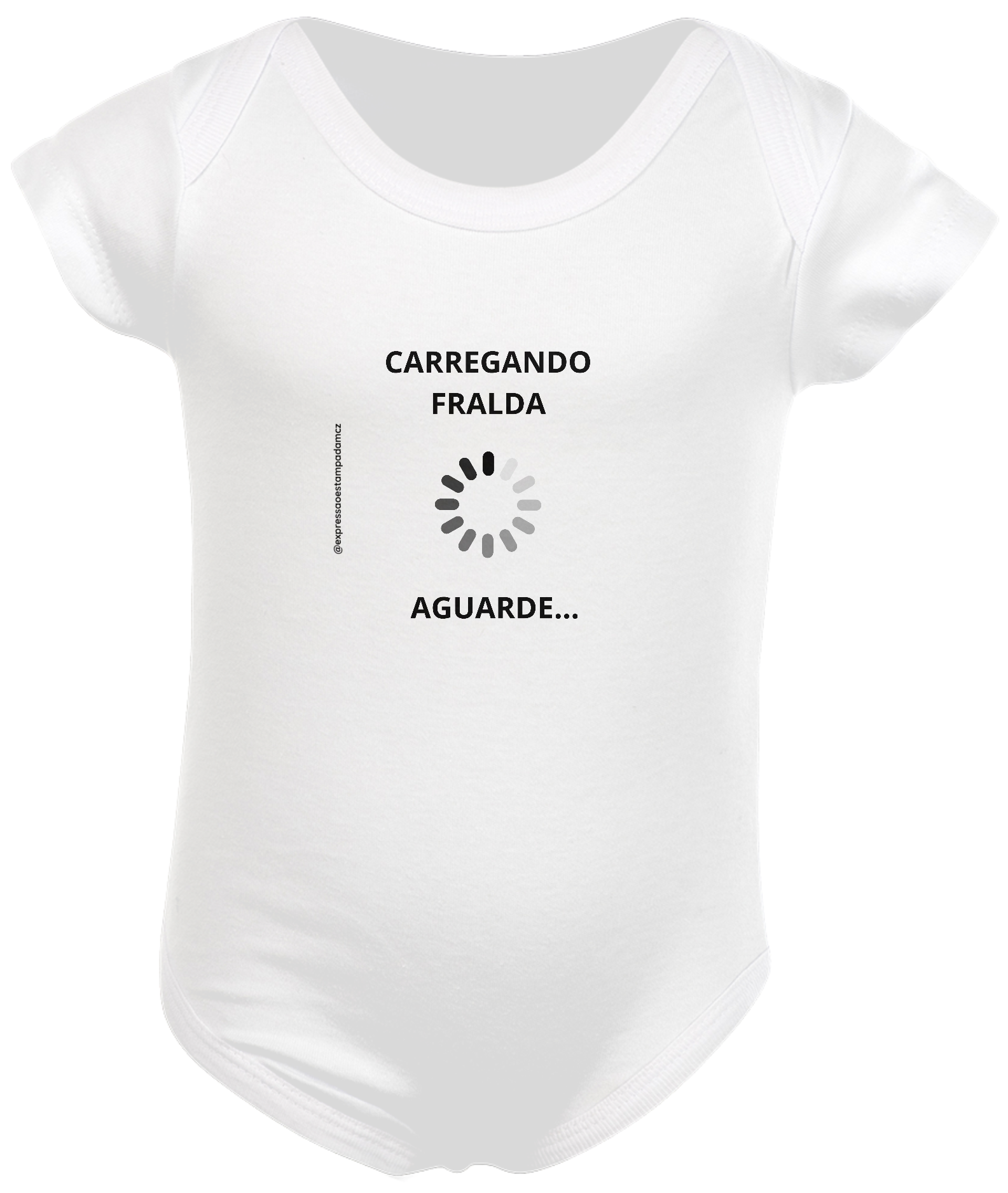 Nome do produto: Body - carregando fralda