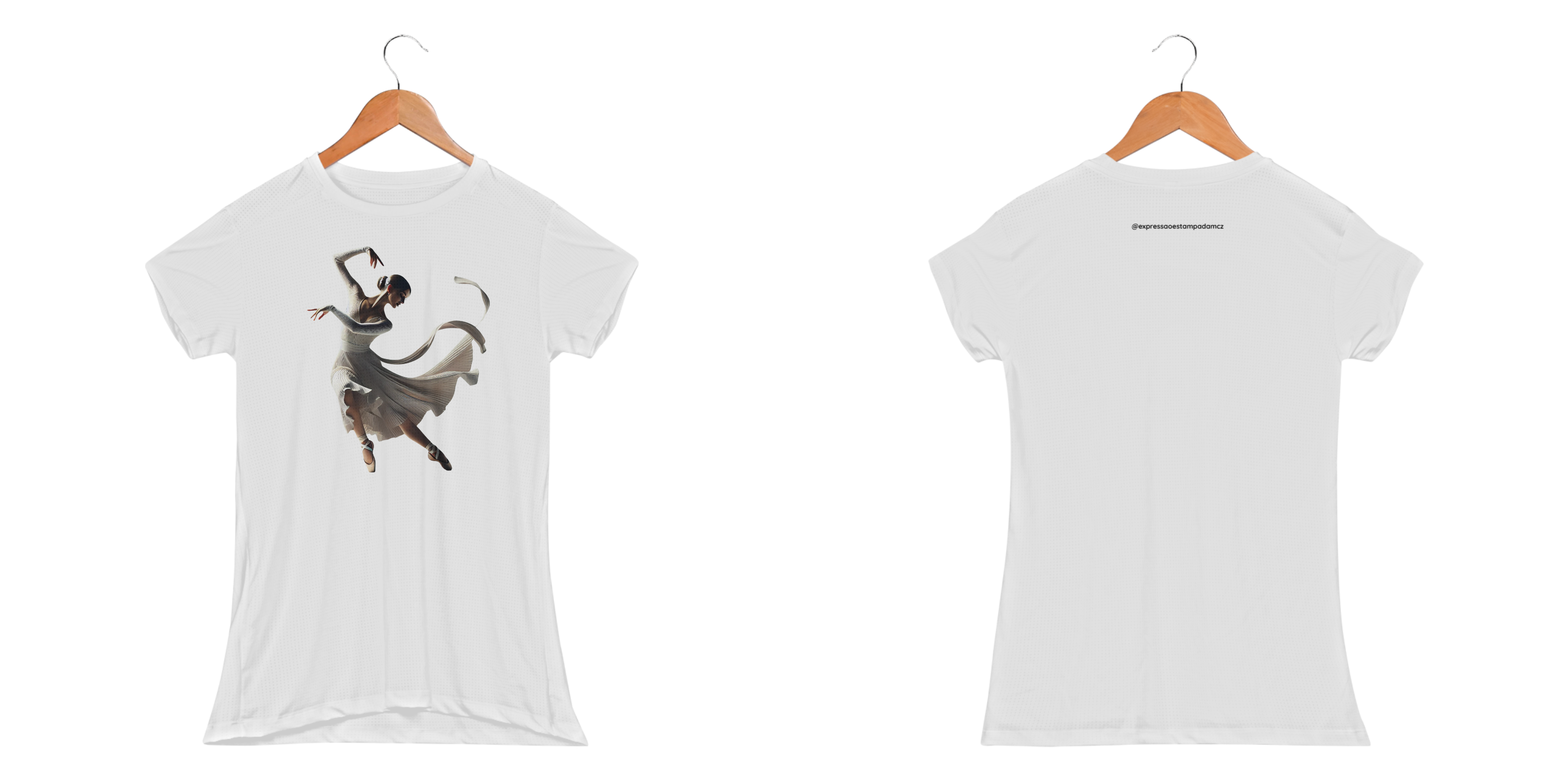 Nome do produto: Camisa uv - bailarina