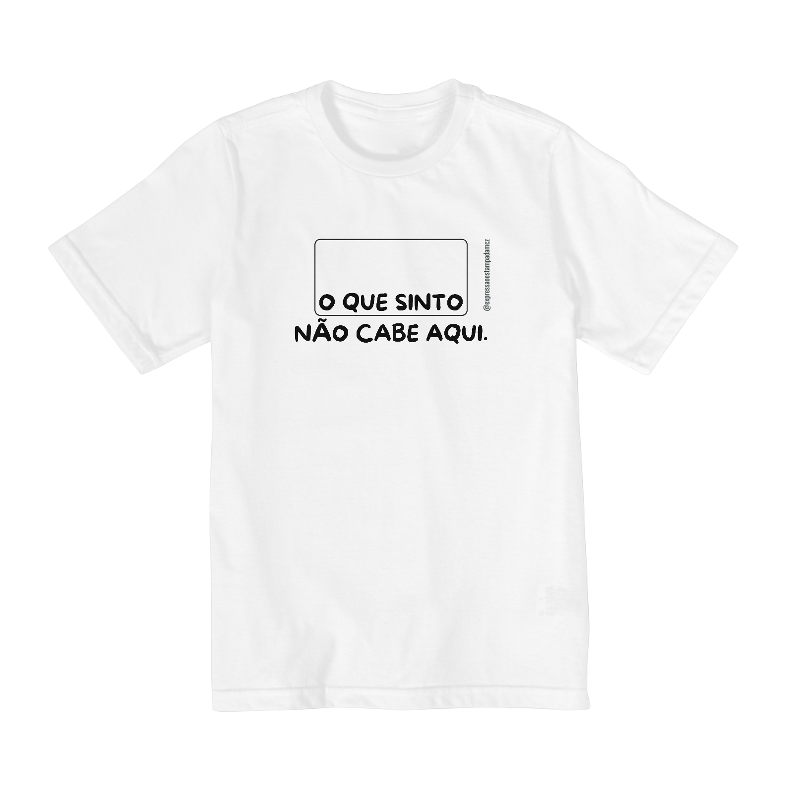 Nome do produto: O que sinto não cabe aqui - infantil