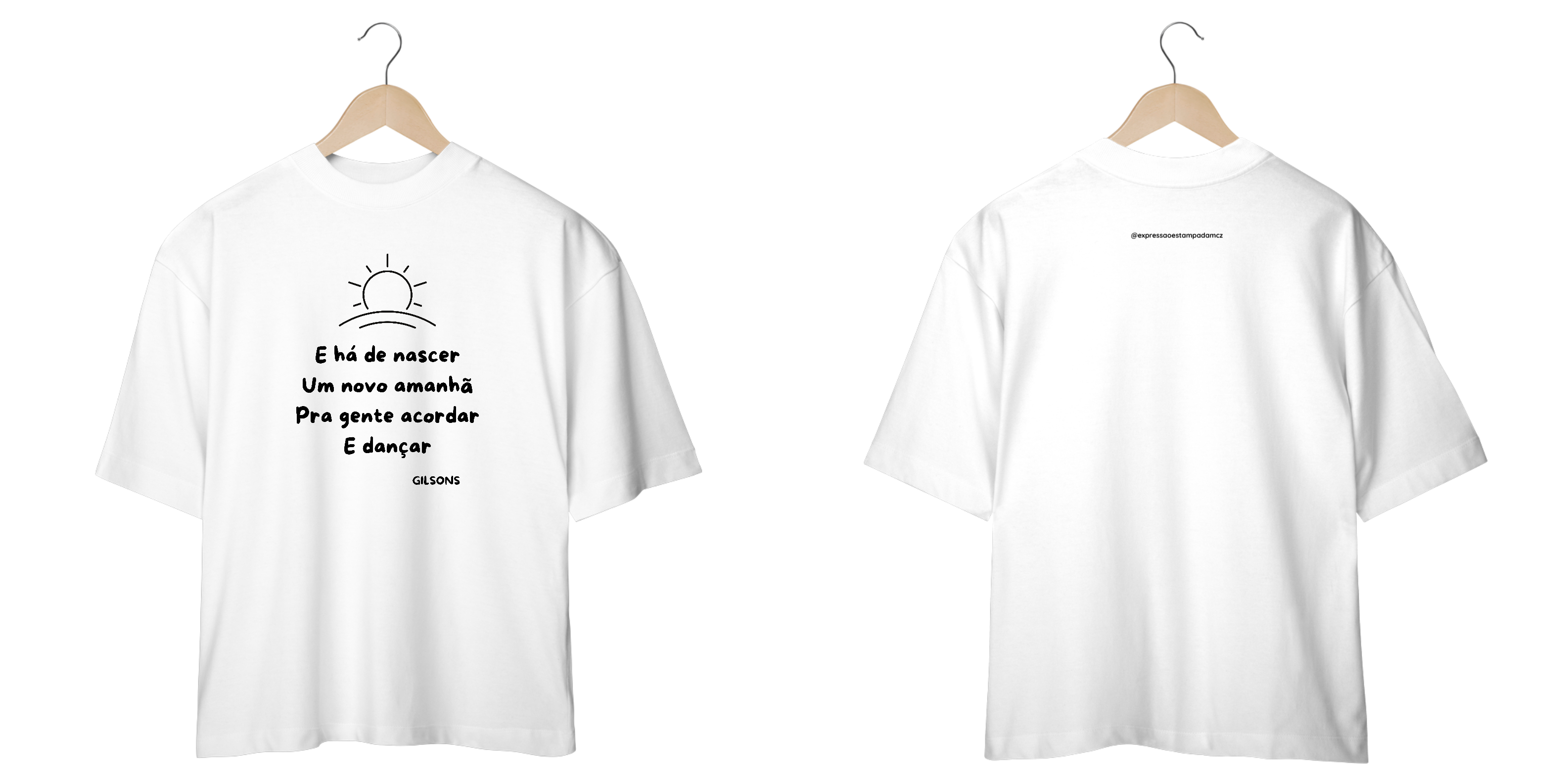 Nome do produto: Camisa Gilsons - Pra Gente Acordar