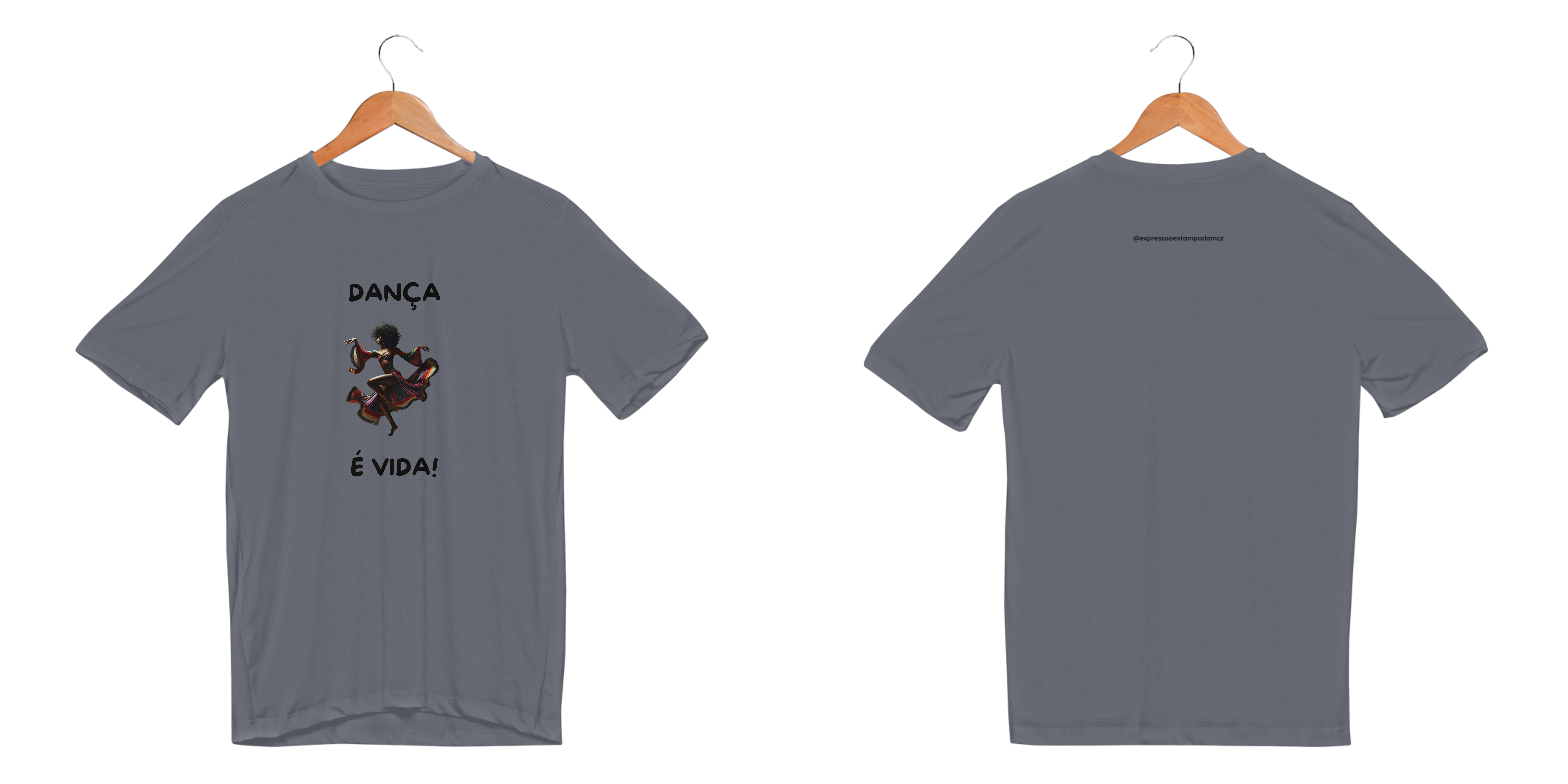 Nome do produto: Camisa uv - Dança é vida!