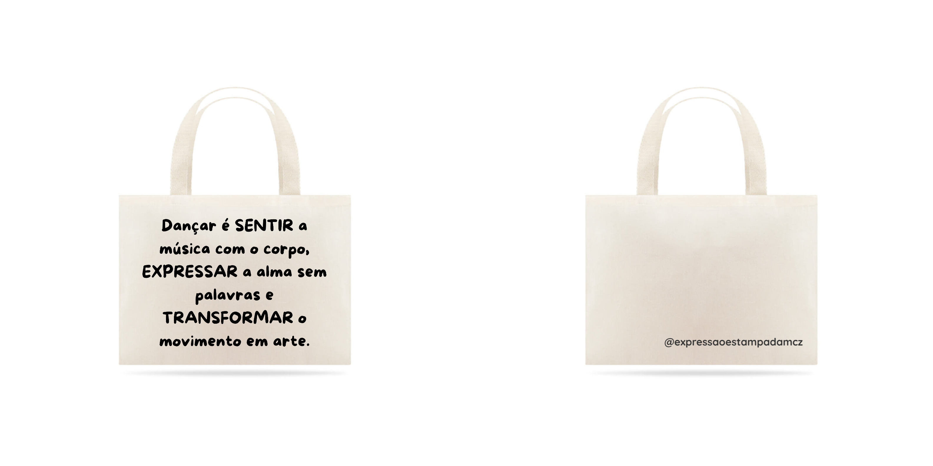 Nome do produto: Ecobag dança