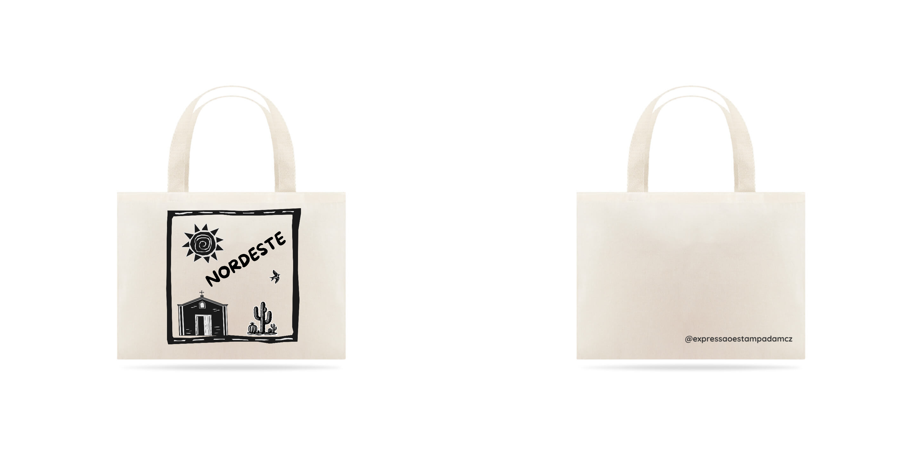 Nome do produto: Ecobag xilogravuras nordeste