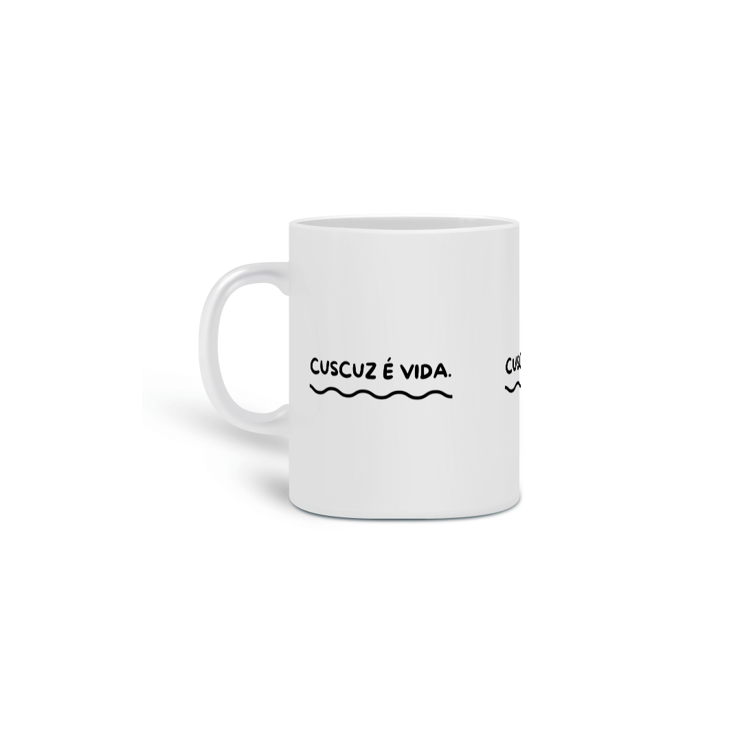 Nome do produto: Caneca cuscuz é vida