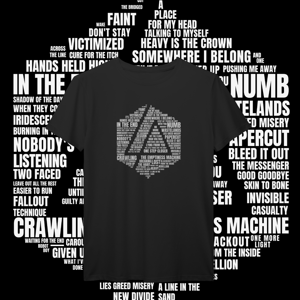 F002 - Linkin Park (preta)