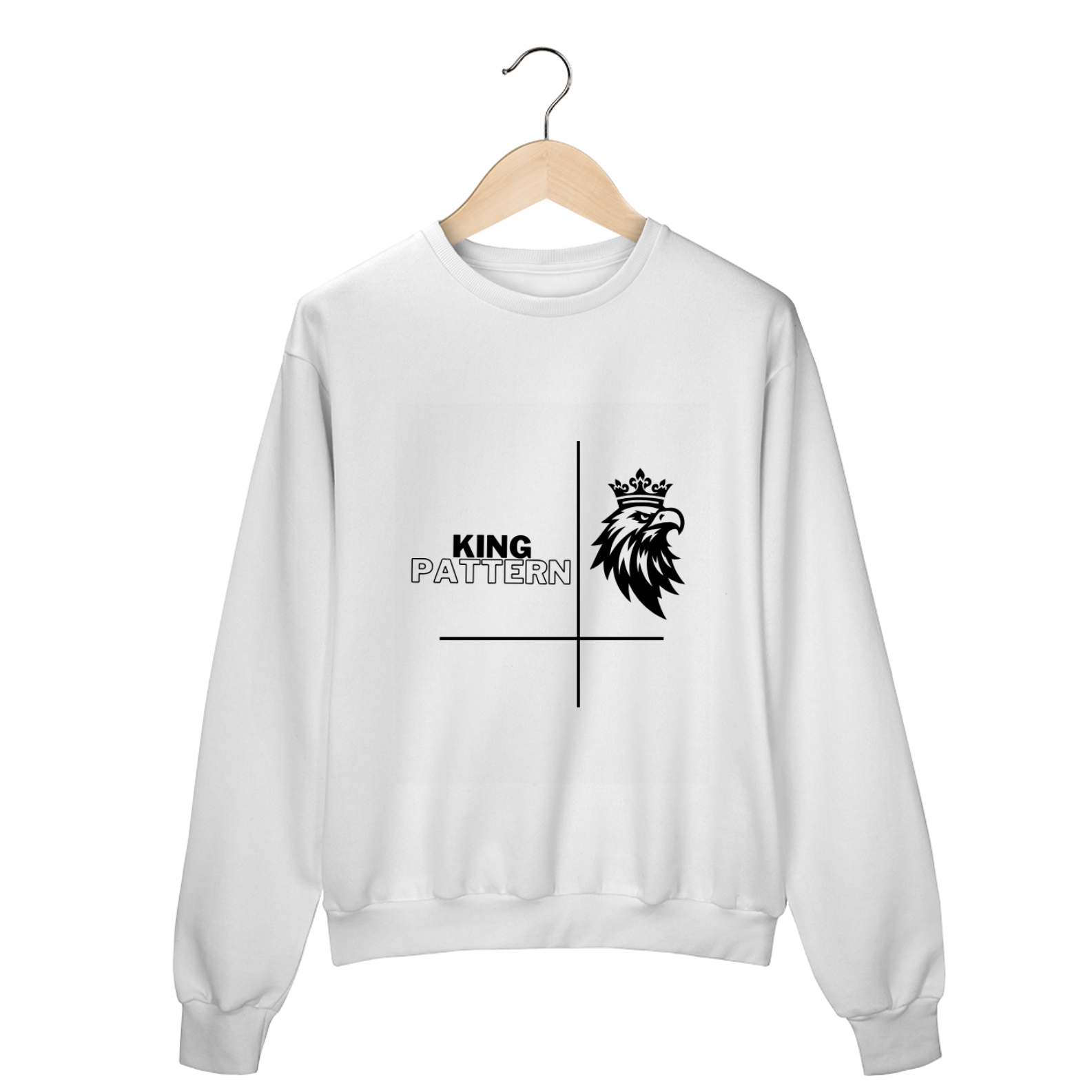 Nome do produto: Moletom Águia ( Branco )