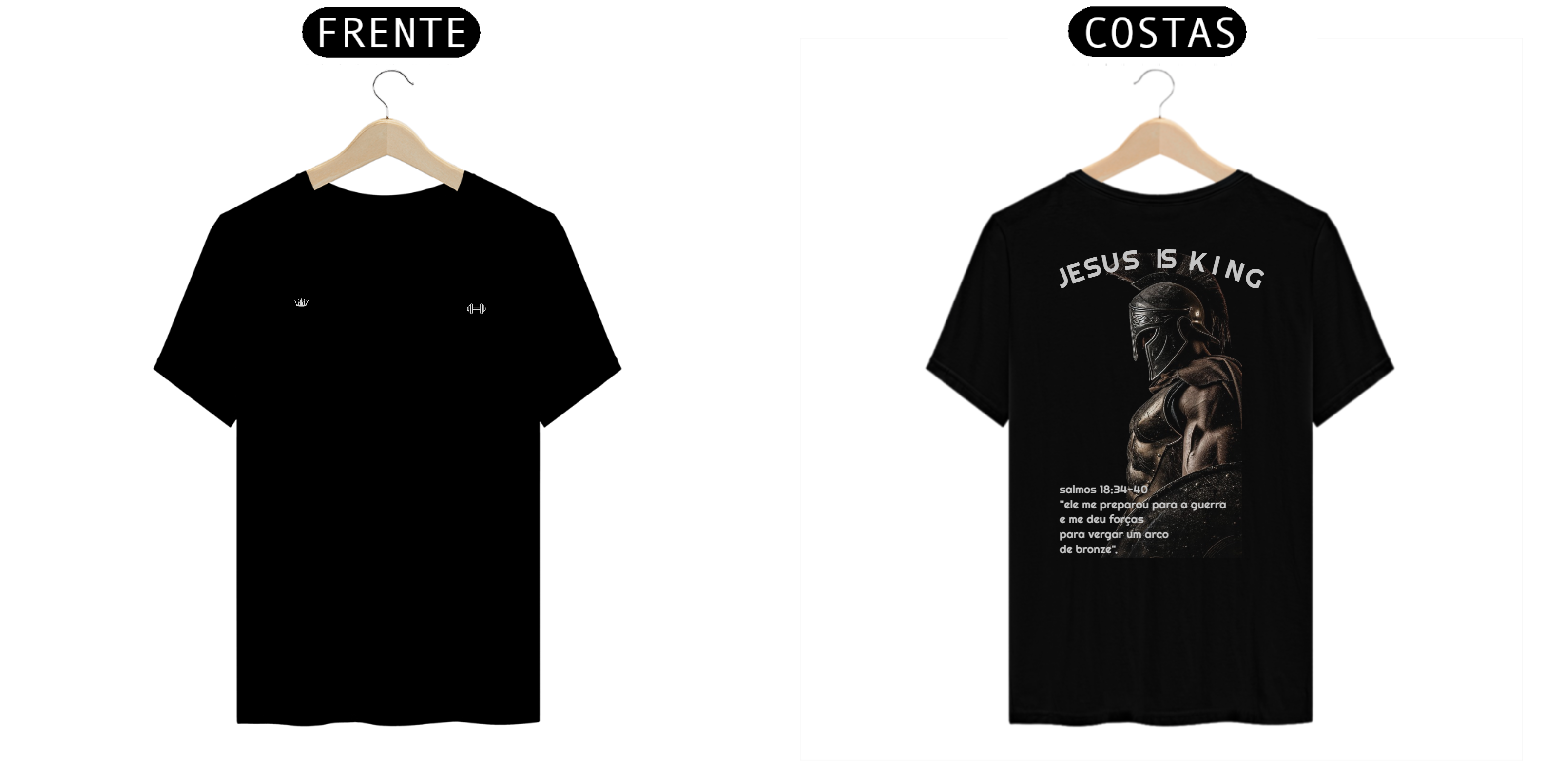 Nome do produto: Camiseta Gym cristã