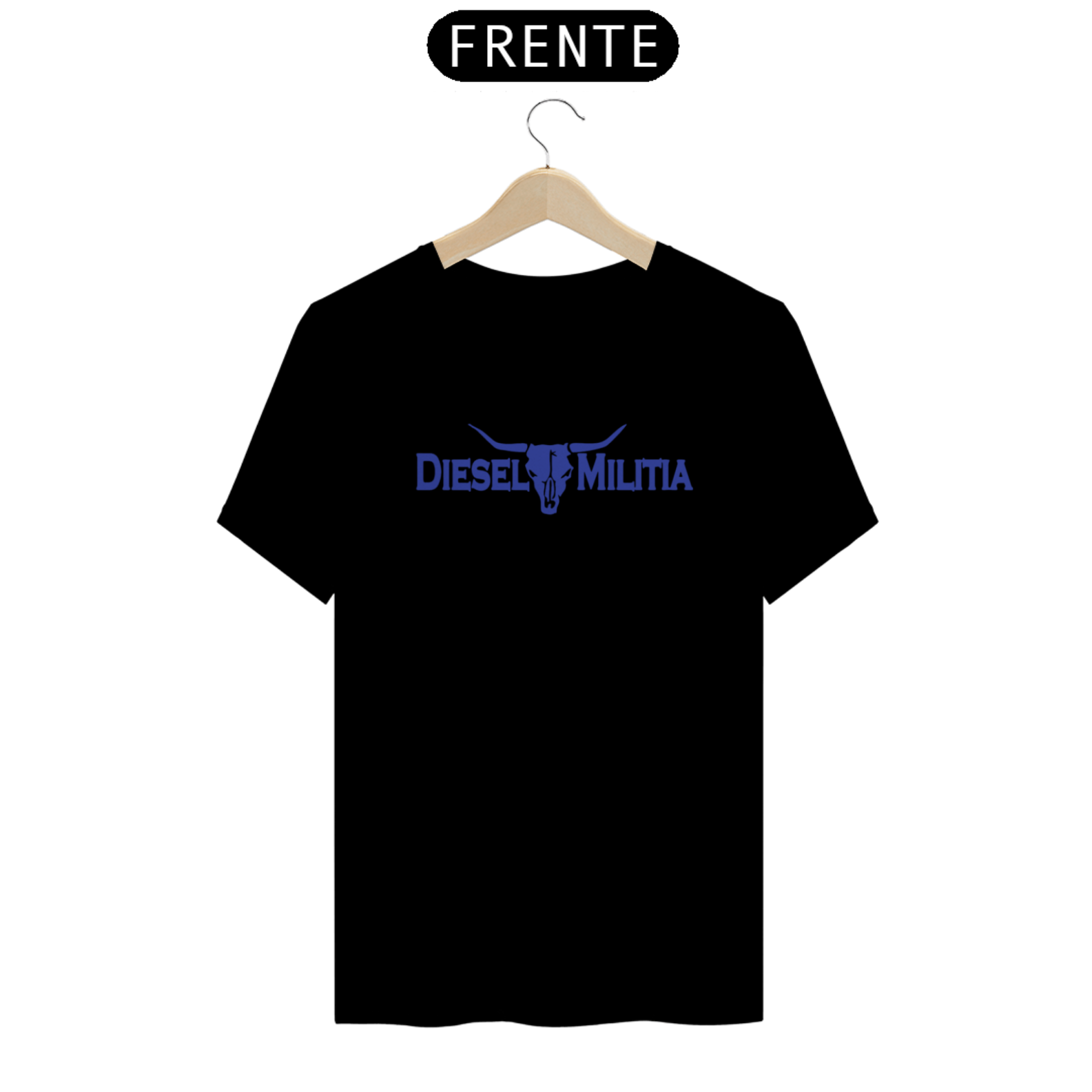 Nome do produto: camiseta - Diesel Militia ofc (logo azul)