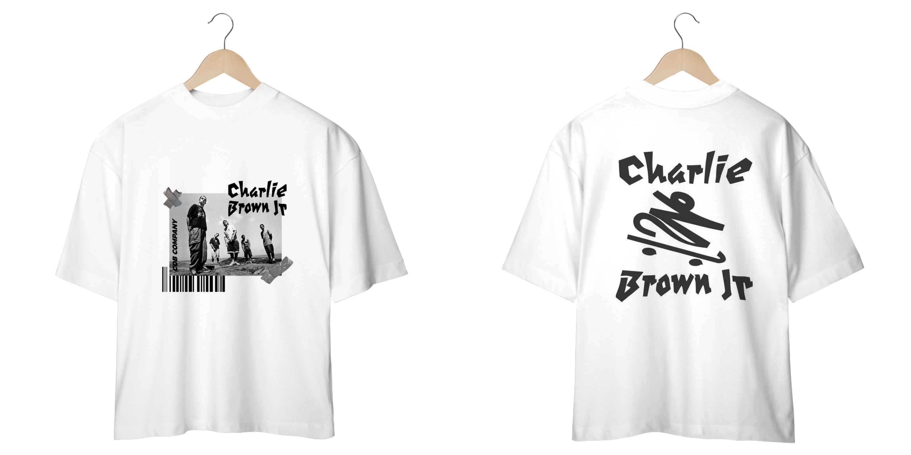 Nome do produto: Oversized Charlie Brown Jr