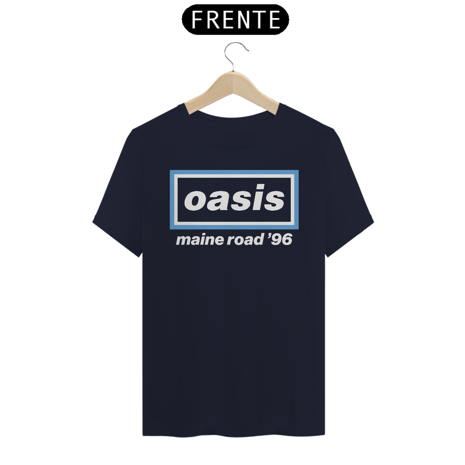 Nome do produto: Camisa - Oasis Maine Road 96 (Unissex)