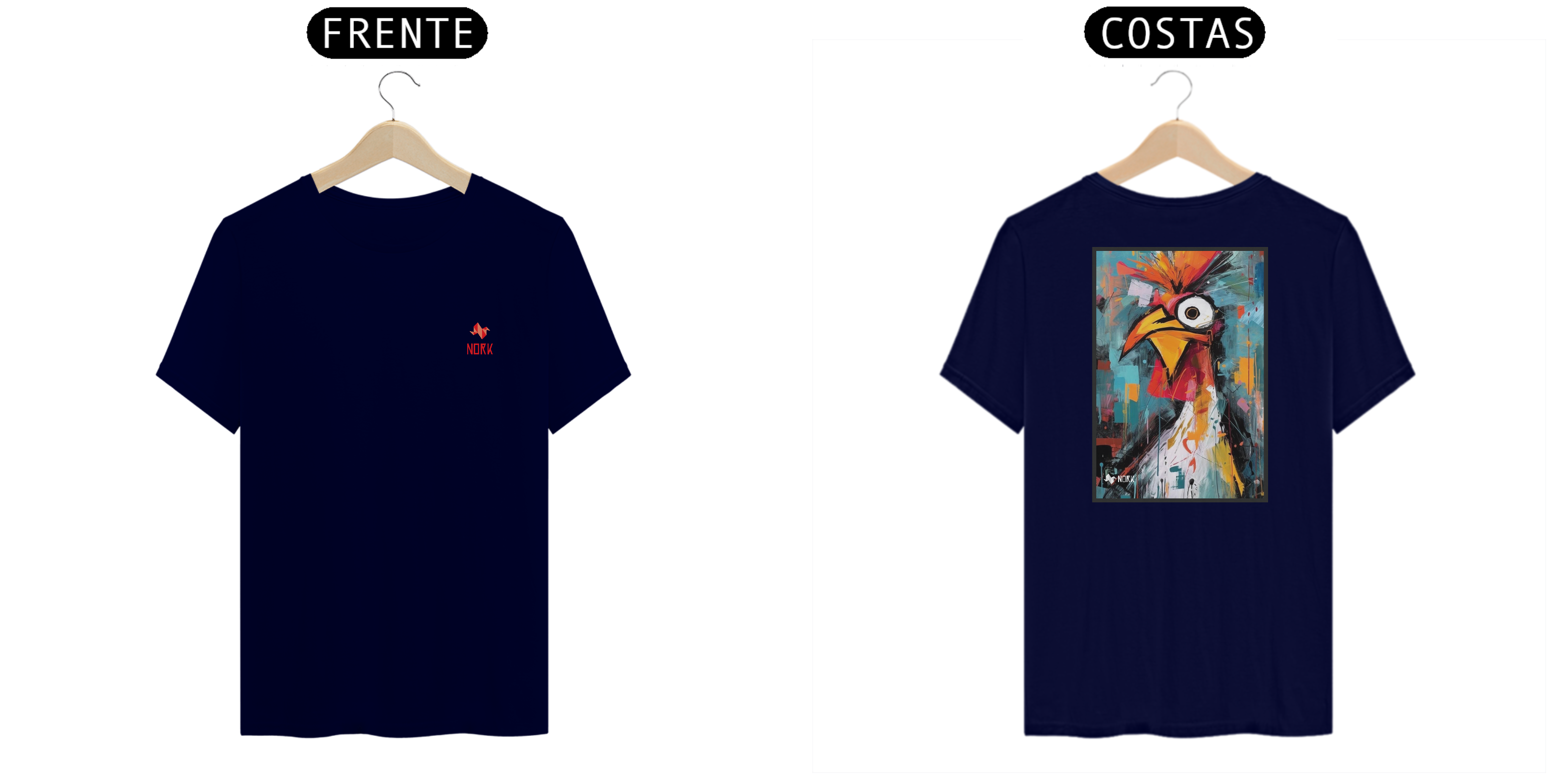 Nome do produto: Camisa Nork Animal Planet Expressão Plumas Quality