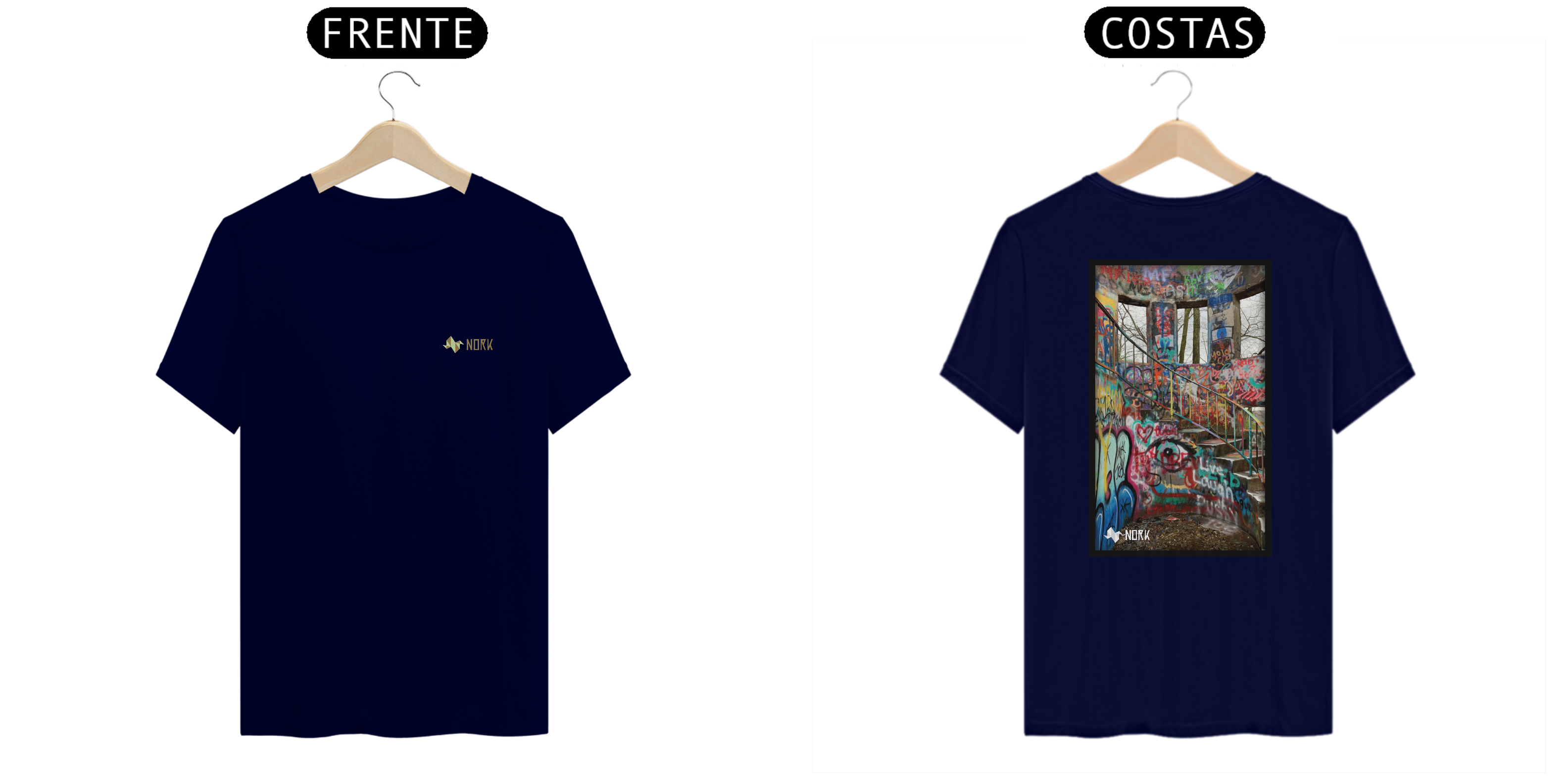 Nome do produto: Camisa Nork Art Escada do Caos Quality