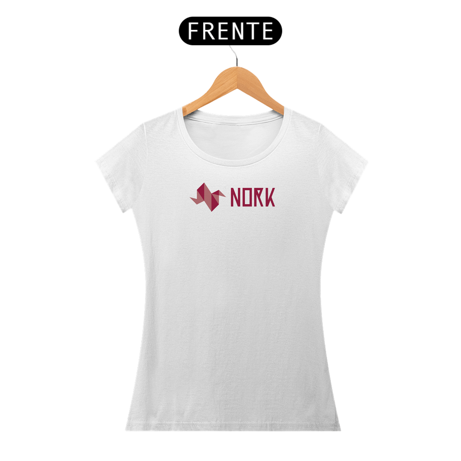 Nome do produto: Camisa Nork Logo Horizontal Baby Look Quality