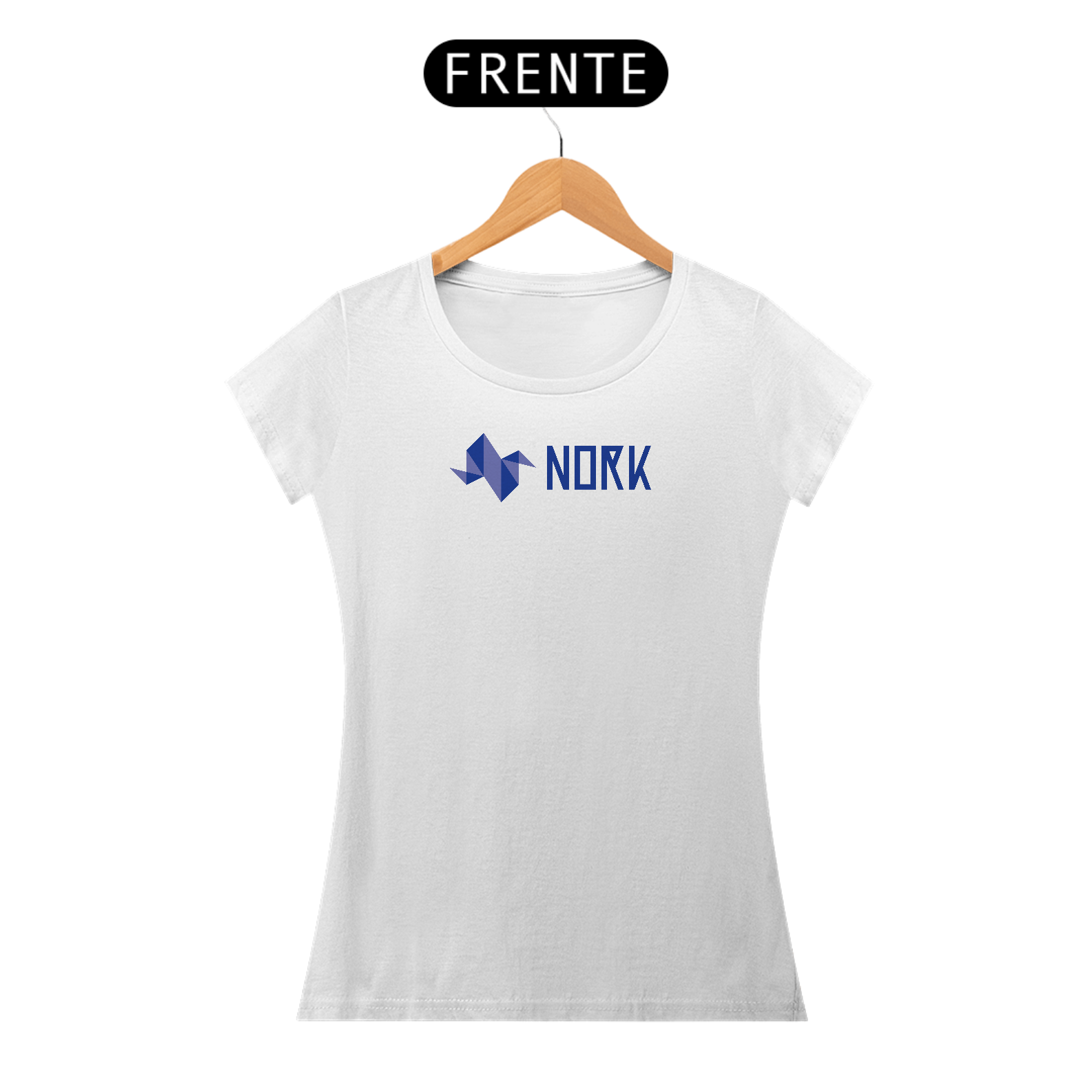 Nome do produto: Camisa Nork Logo Horizontal Baby Look Quality