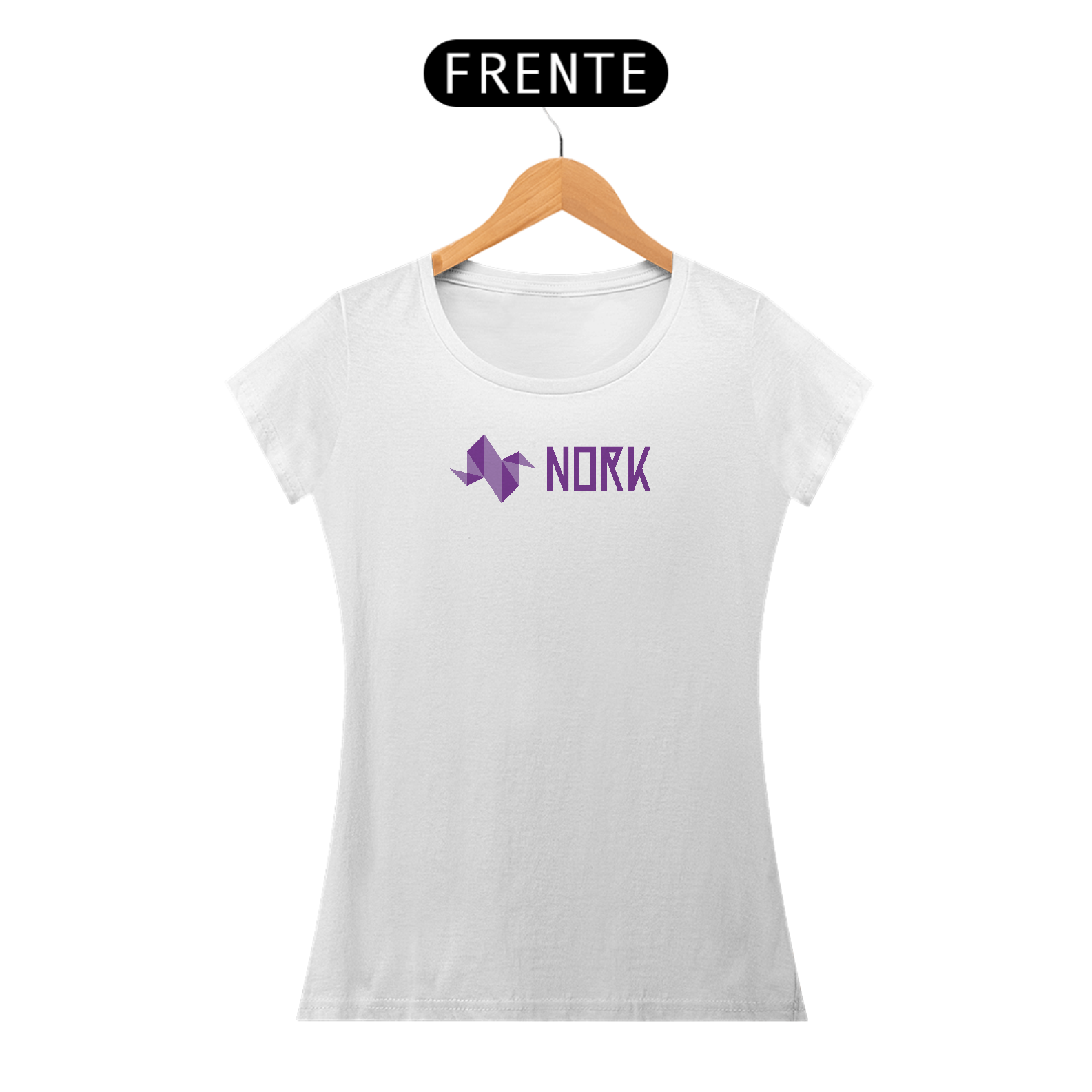 Nome do produto: Camisa Nork Logo Horizontal Baby Look Quality