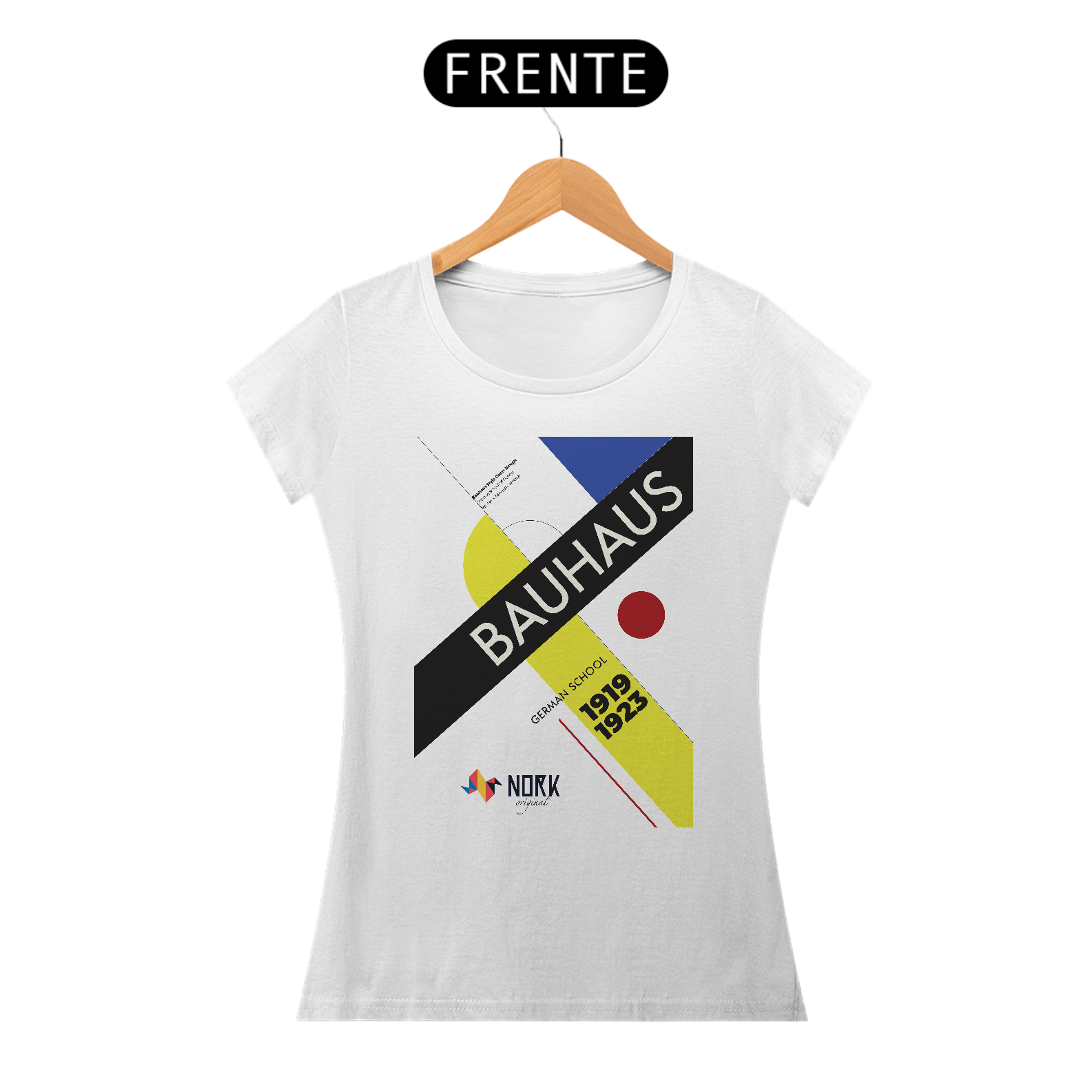 Nome do produto: Camisa Nork Original Bauhaus 1919_1923 Pima